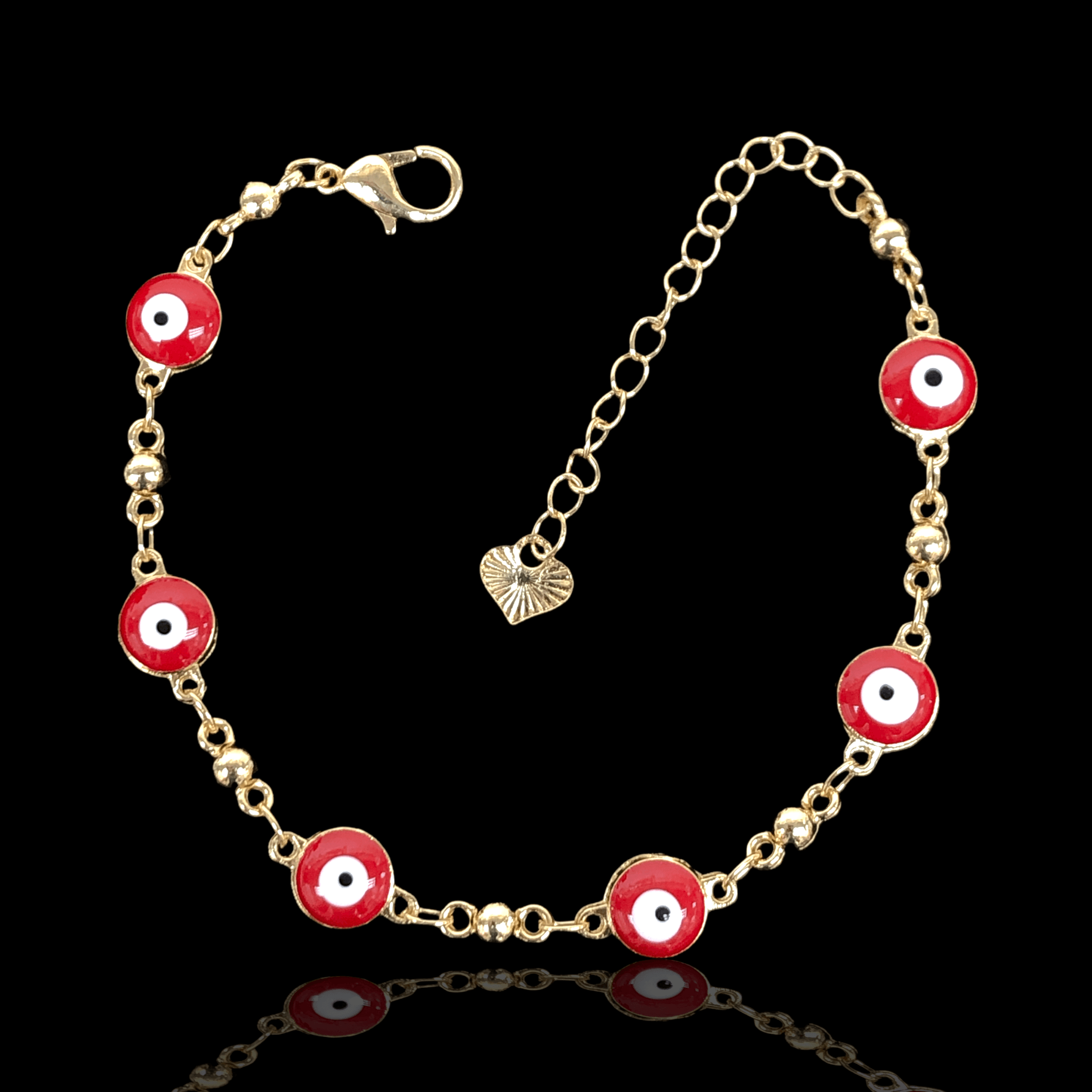OLB 0106 (Pack of 6) -18K Gold Filled Oro Laminado BRACELET, NEW - KUANIA