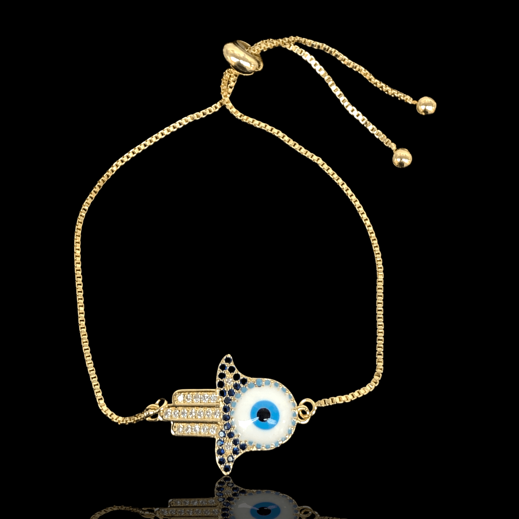 OLB 0120 -18K Gold Filled Oro Laminado BRACELET, NEW - KUANIA