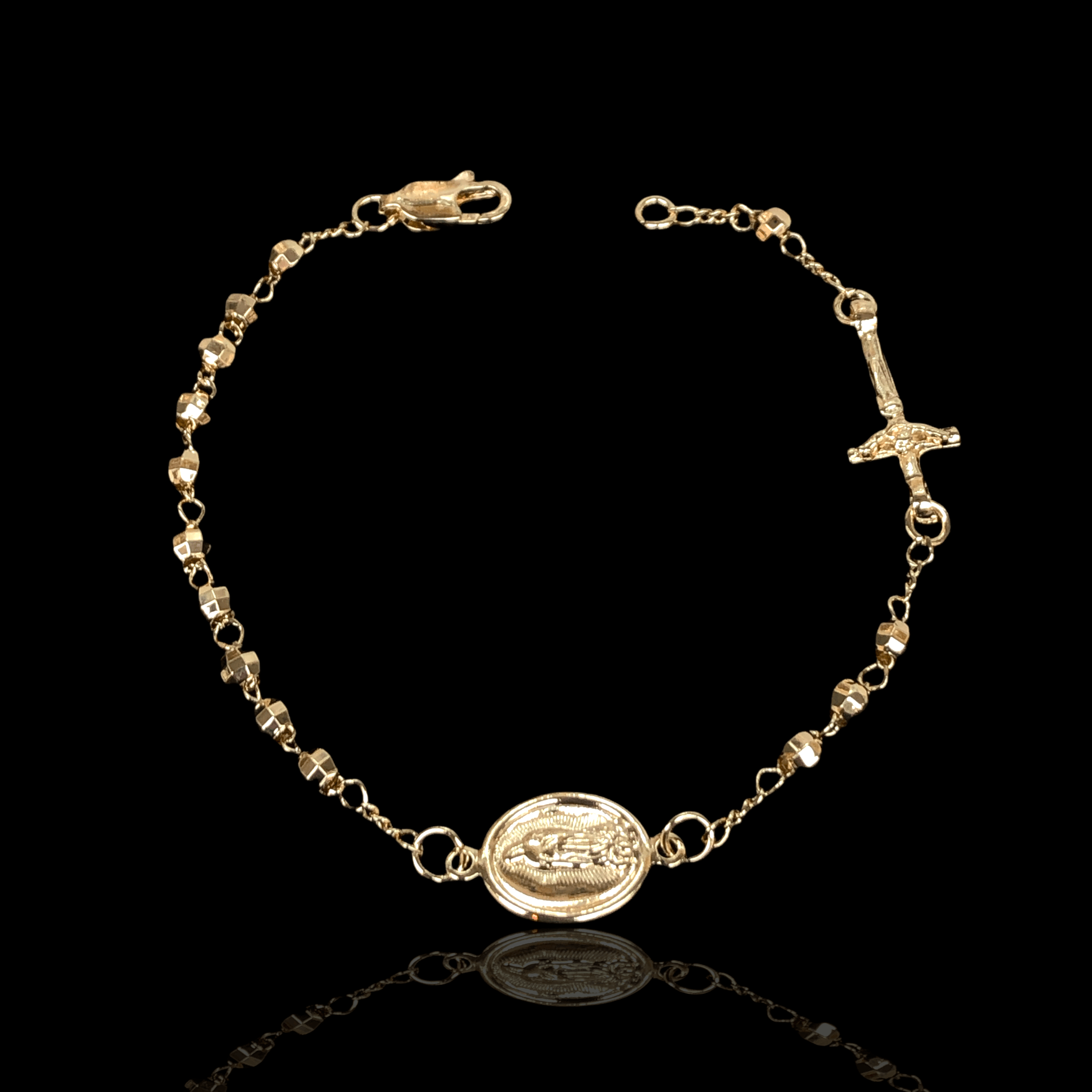 OLB 0133 (Pack of 6) -18K Gold Filled Oro Laminado NEW - KUANIA