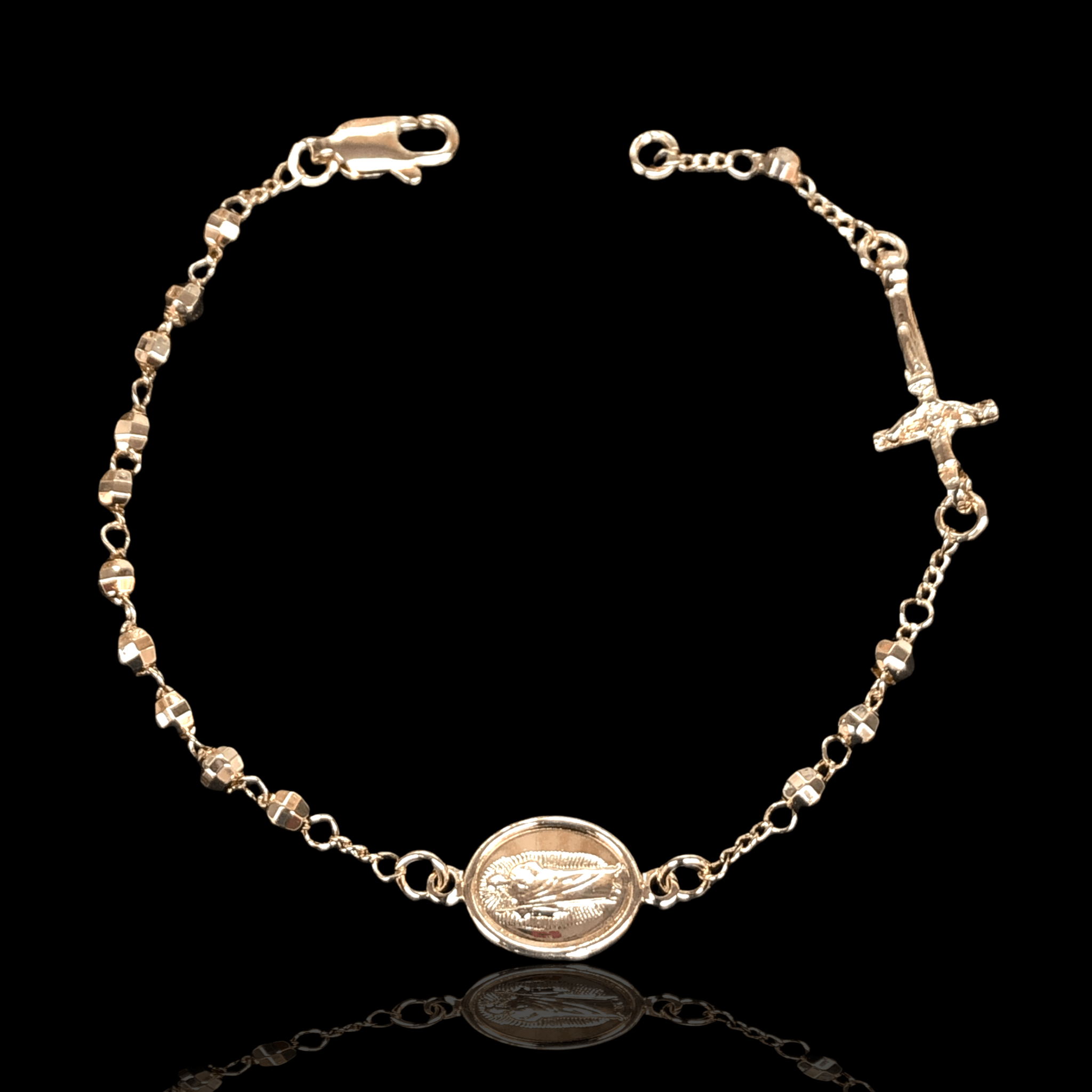 OLB 0133 (Pack of 6) -18K Gold Filled Oro Laminado NEW - KUANIA