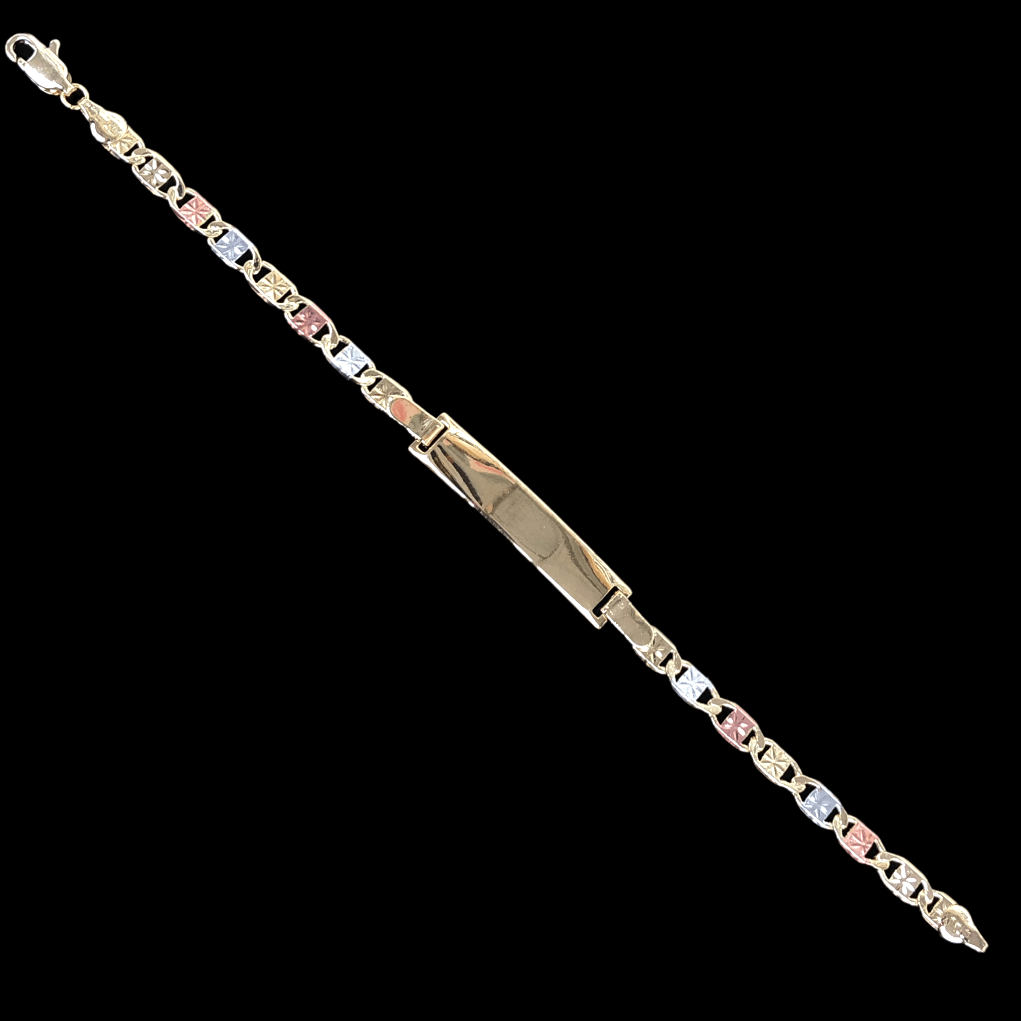 OLB 0135 -18K Gold Filled Oro Laminado BRACELET, new - KUANIA