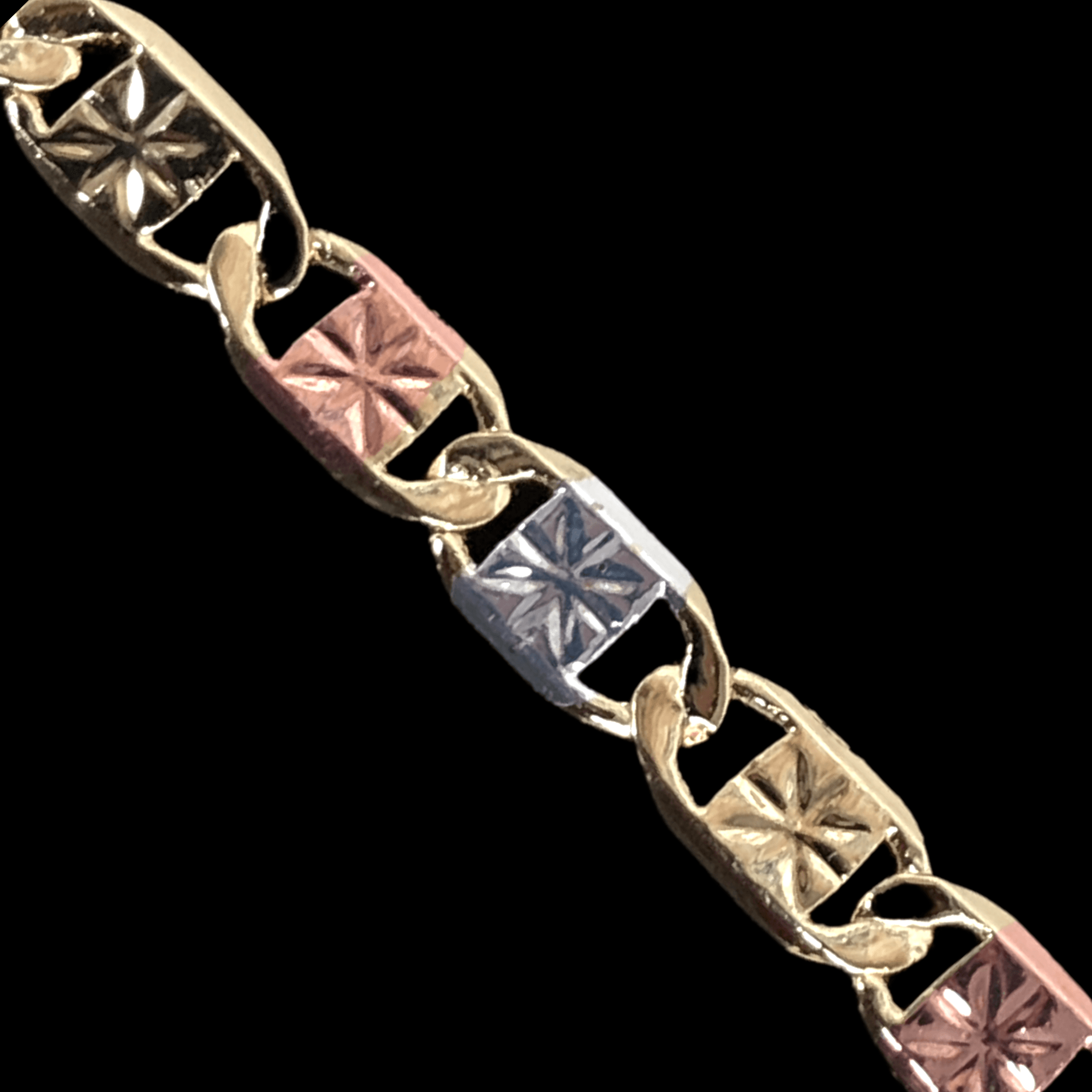 OLB 0135 -18K Gold Filled Oro Laminado BRACELET, new - KUANIA