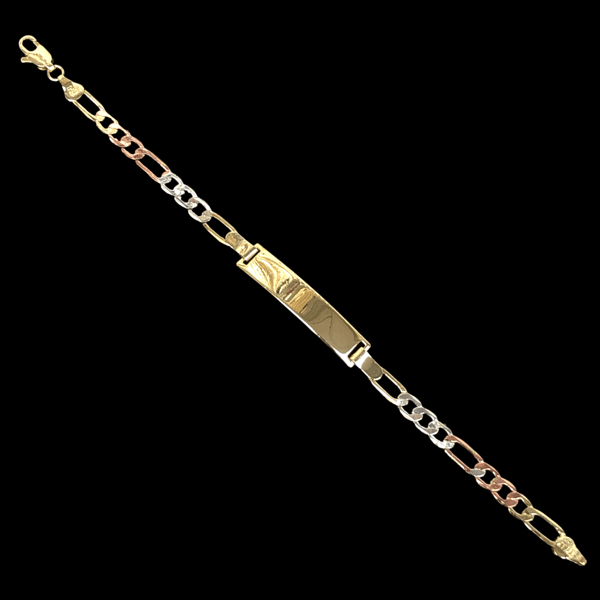 OLB 0135 -18K Gold Filled Oro Laminado BRACELET, new - KUANIA