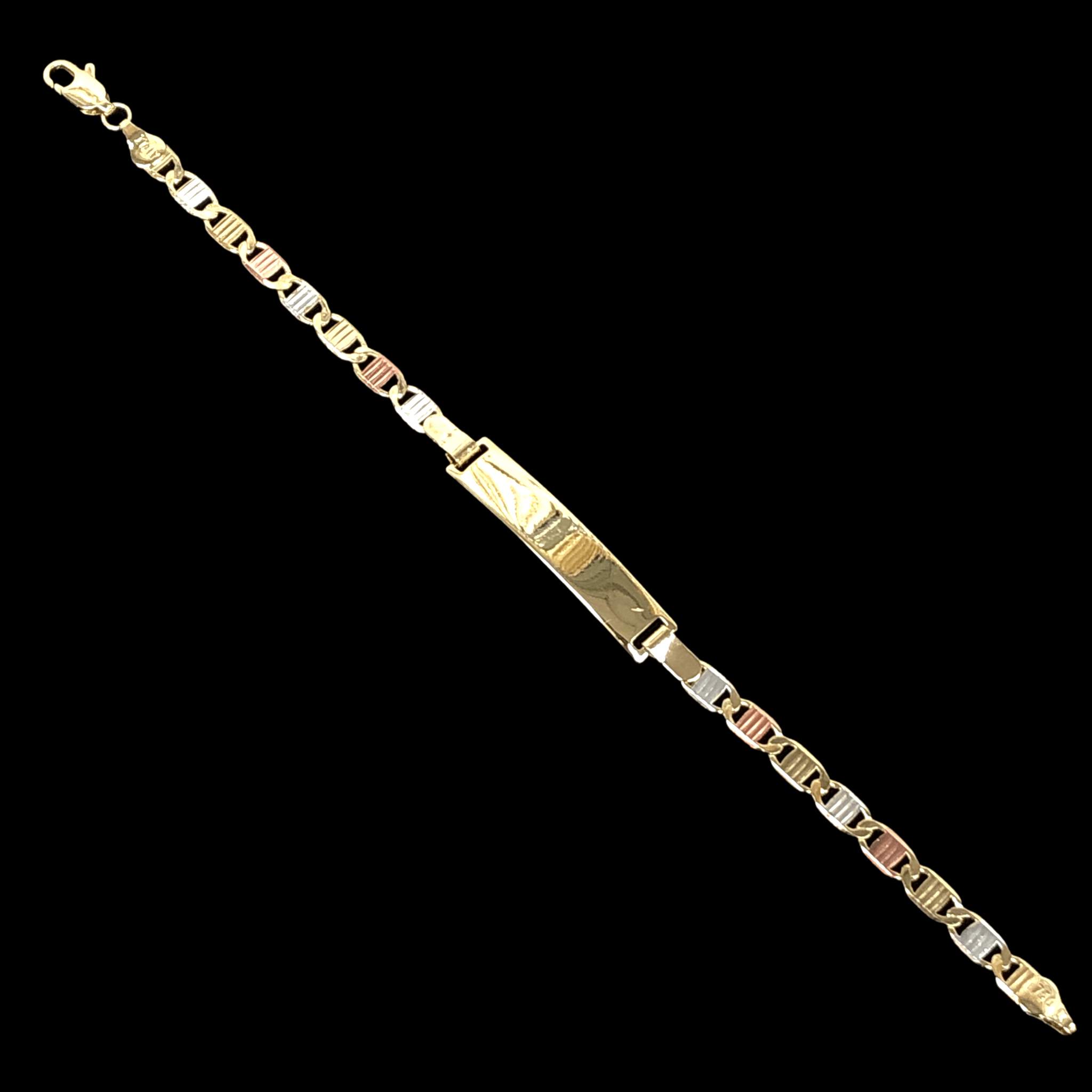 OLB 0135 -18K Gold Filled Oro Laminado BRACELET, new - KUANIA