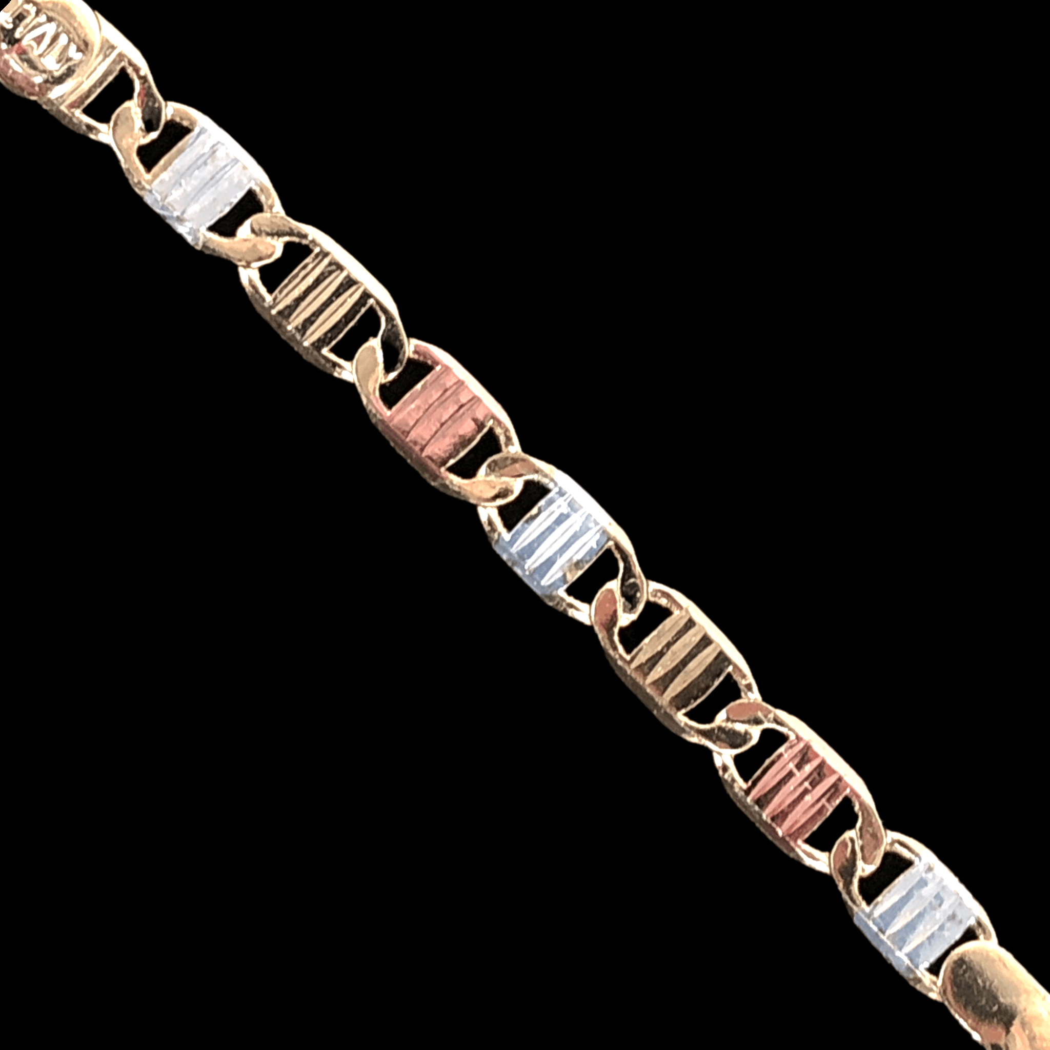 OLB 0135 -18K Gold Filled Oro Laminado BRACELET, new - KUANIA