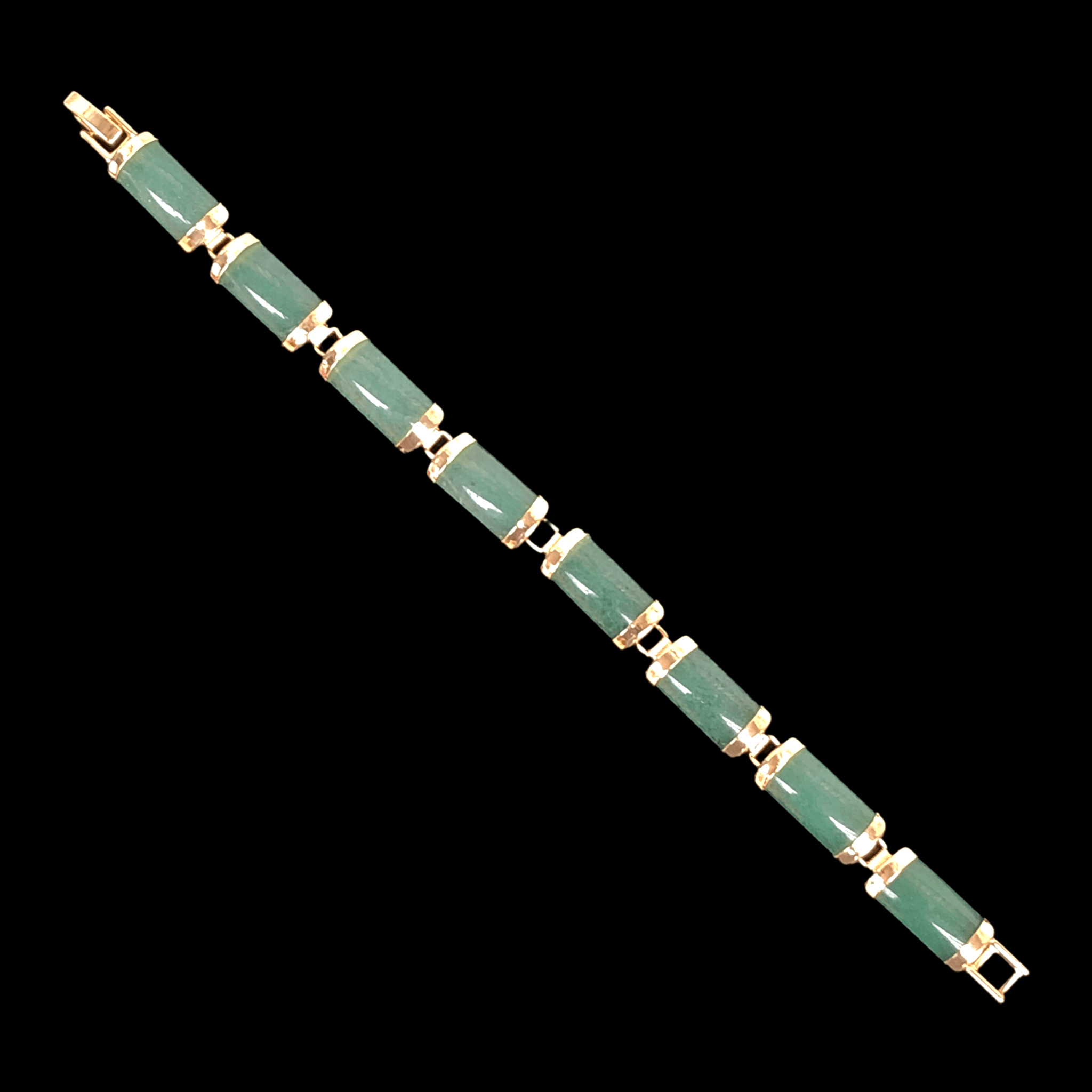 OLB 0140 -18K Gold Filled Oro Laminado BRACELET, NEW - KUANIA