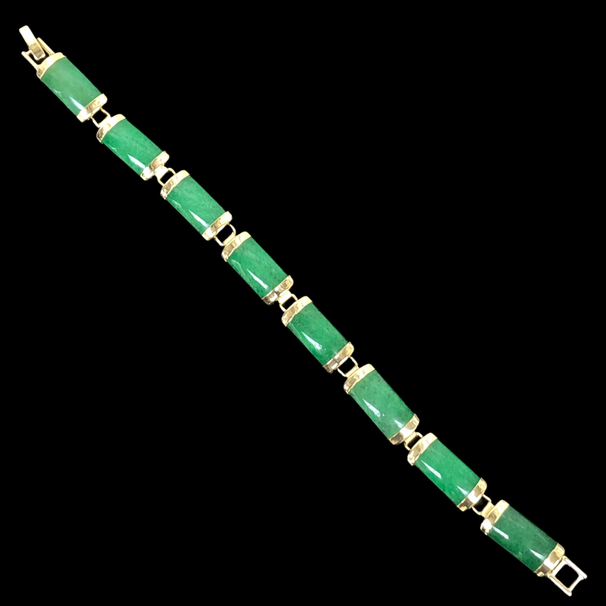 OLB 0140 -18K Gold Filled Oro Laminado BRACELET, NEW - KUANIA