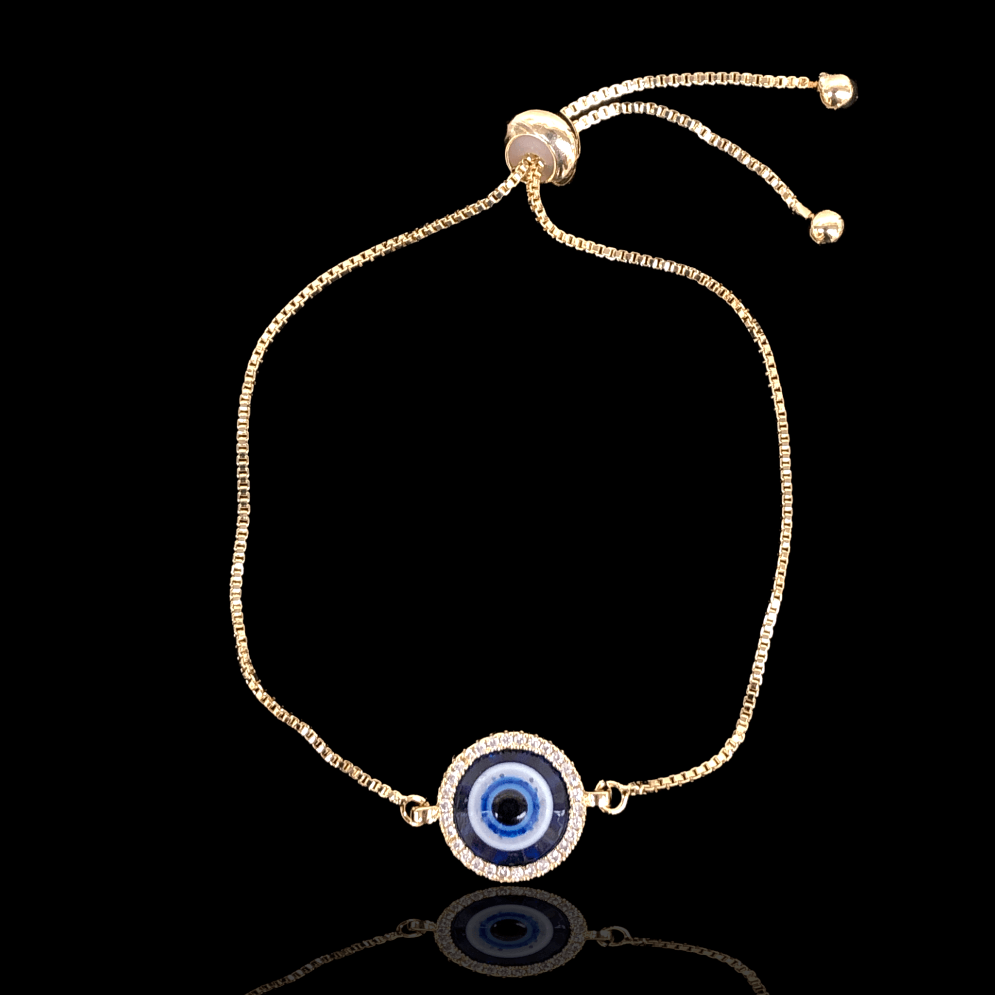 OLB 0146 -18K Gold Filled Oro Laminado BRACELET, NEW - KUANIA