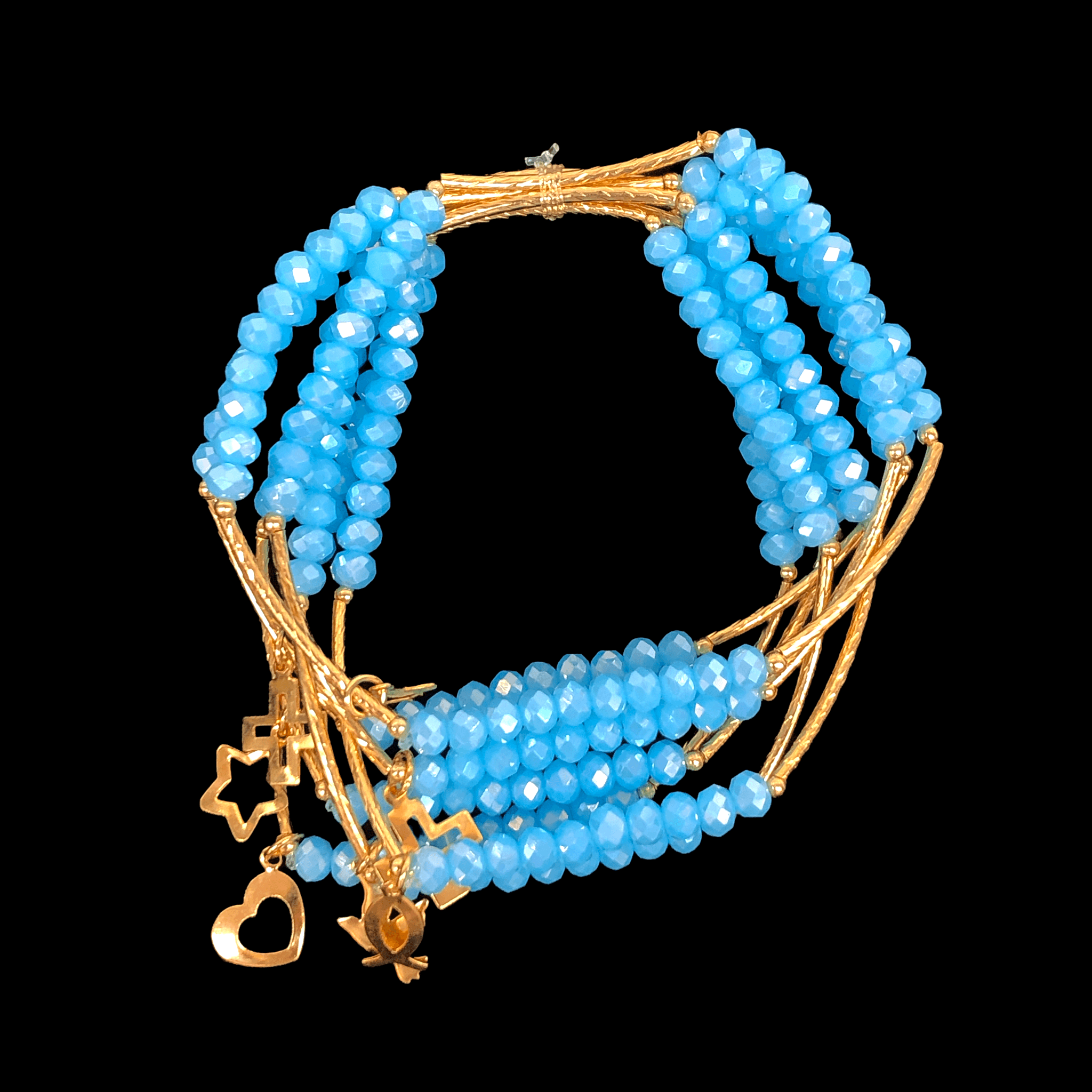OLB 0150 -18K Gold Filled Oro Laminado BRACELET, NEW - KUANIA