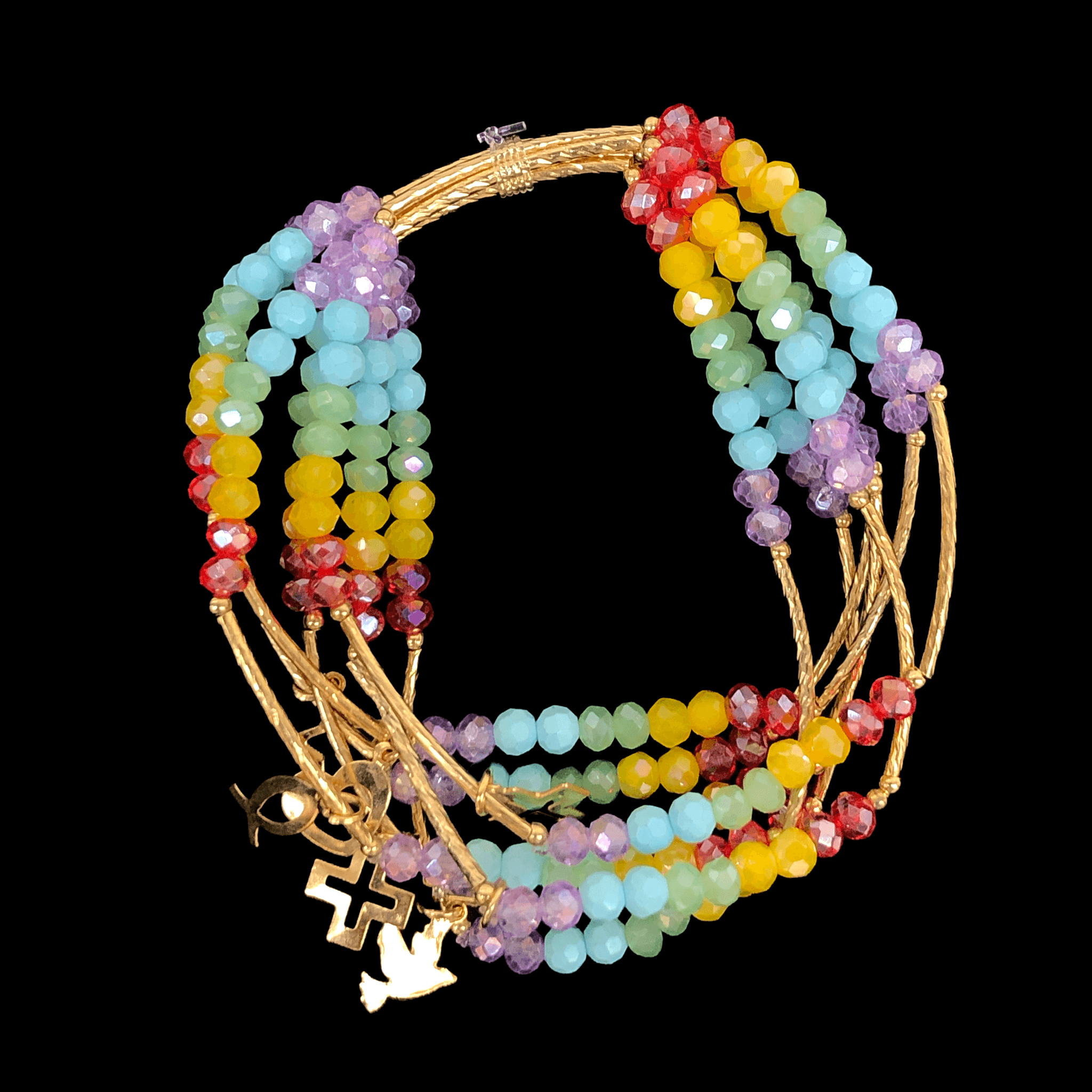 OLB 0150 -18K Gold Filled Oro Laminado BRACELET, NEW - KUANIA