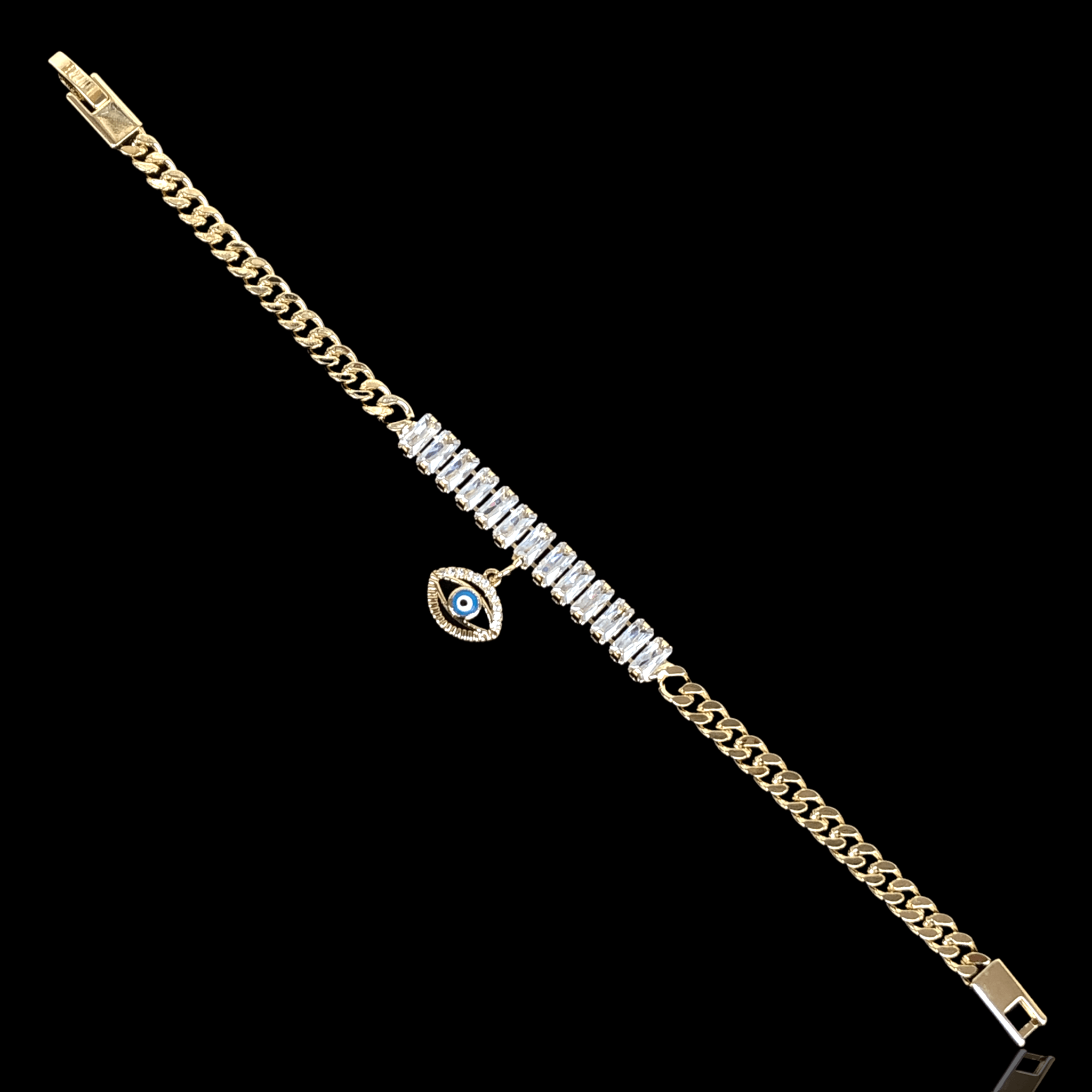 OLB 0179 -18K Gold Filled Oro Laminado BRACELET, NEW - KUANIA