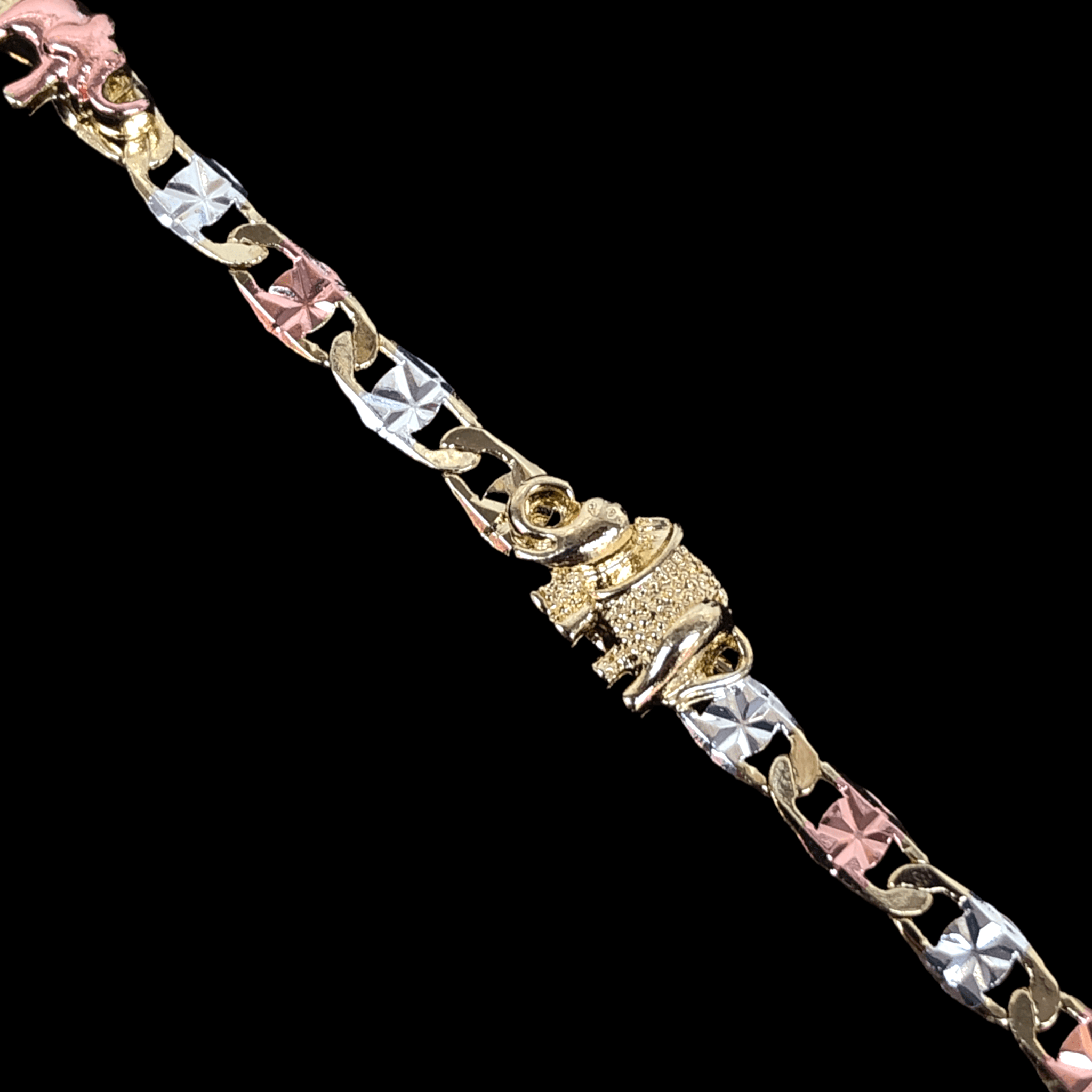 OLB 0196 -18K Gold Filled Oro Laminado BRACELET - KUANIA
