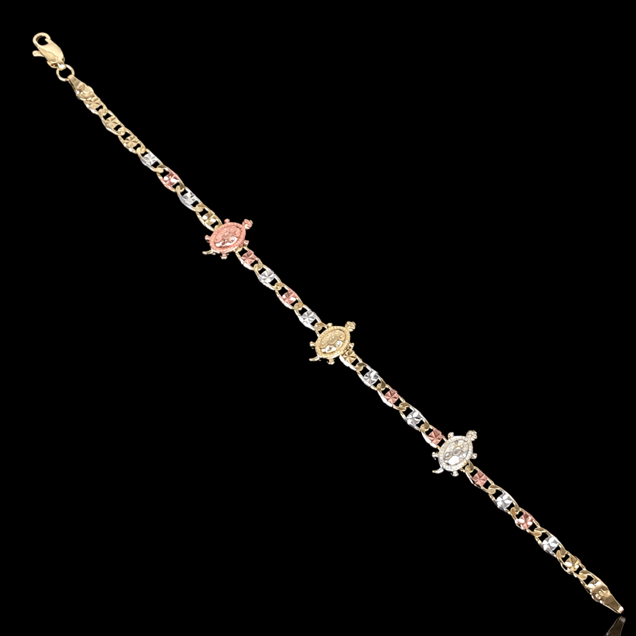 OLB 0197 -18K Gold Filled Oro Laminado BRACELET - KUANIA