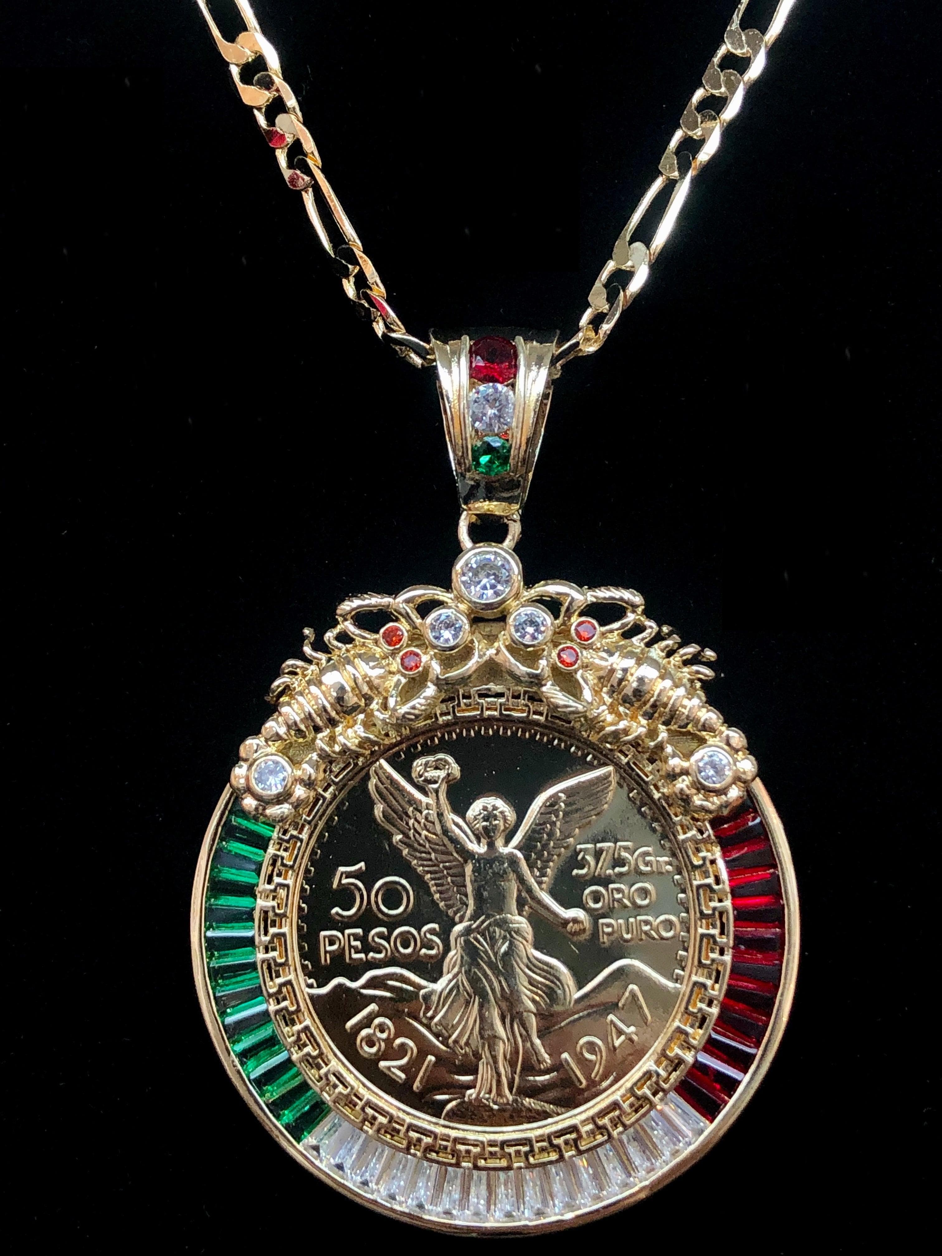 OLC 0002 -18K Gold Filled Oro Laminado CENTANARIO, NEW - KUANIA
