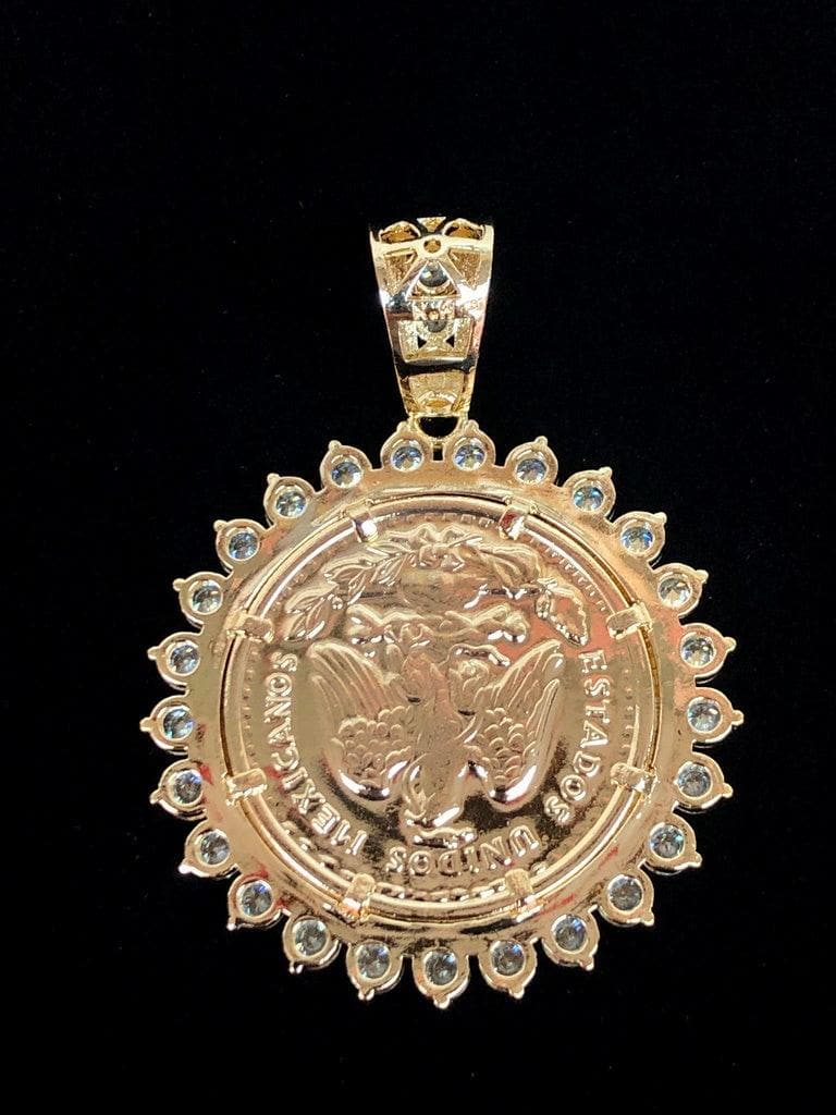 OLC 0008 -18K Gold Filled Oro Laminado CENTANARIO, COIN, NEW - KUANIA