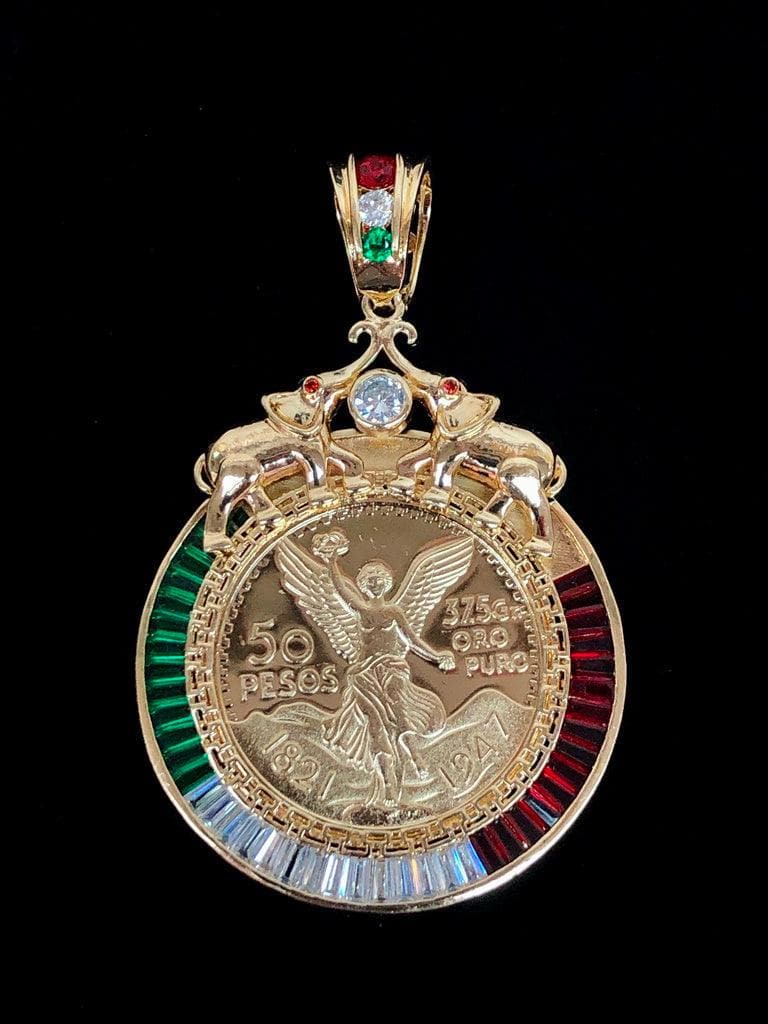 OLC 0010 -18K Gold Filled Oro Laminado CENTANARIO, COIN, NEW - KUANIA