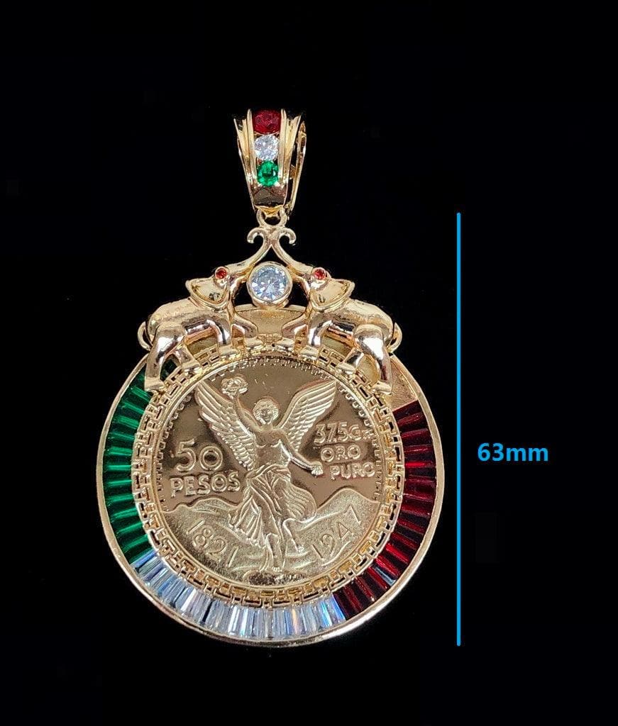 OLC 0010 -18K Gold Filled Oro Laminado CENTANARIO, COIN, NEW - KUANIA