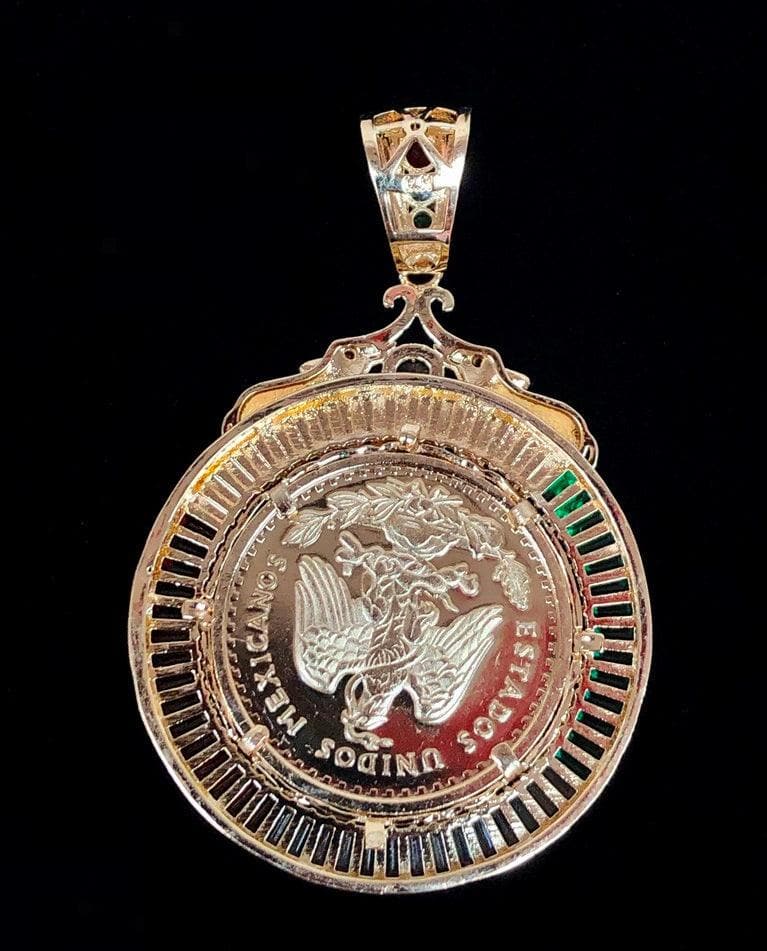 OLC 0010 -18K Gold Filled Oro Laminado CENTANARIO, COIN, NEW - KUANIA