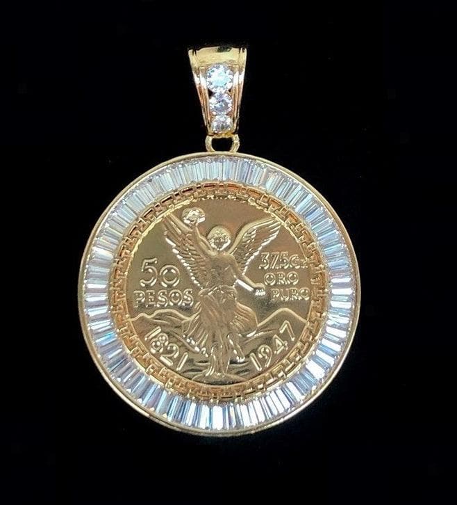 OLC 0012 -18K Gold Filled Oro Laminado CENTANARIO, COIN, NEW - KUANIA