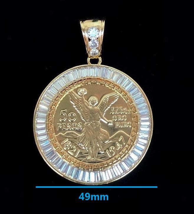 OLC 0012 -18K Gold Filled Oro Laminado CENTANARIO, COIN, NEW - KUANIA