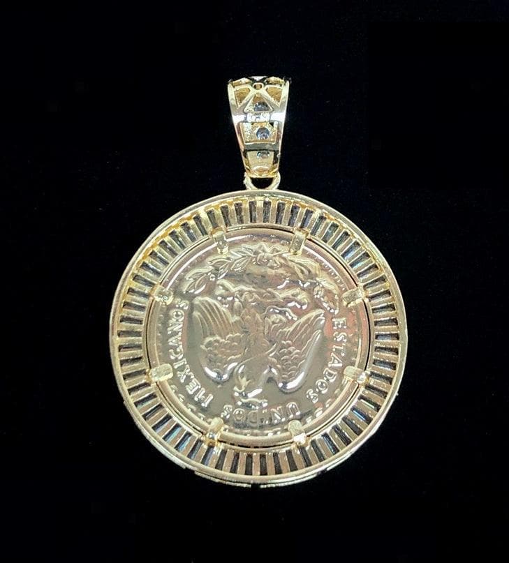 OLC 0012 -18K Gold Filled Oro Laminado CENTANARIO, COIN, NEW - KUANIA