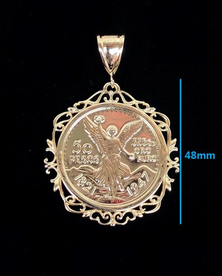 OLC 0016 -18K Gold Filled Oro Laminado CENTANARIO, COIN, NEW - KUANIA