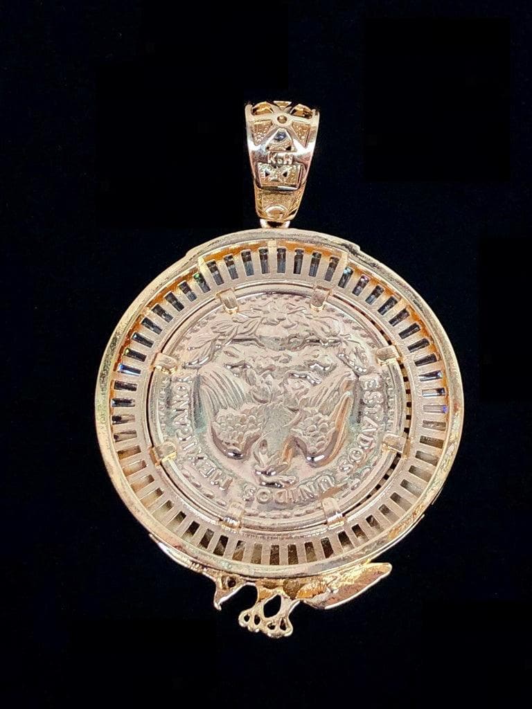 OLC 0017 -18K Gold Filled Oro Laminado CENTANARIO, COIN, NEW - KUANIA