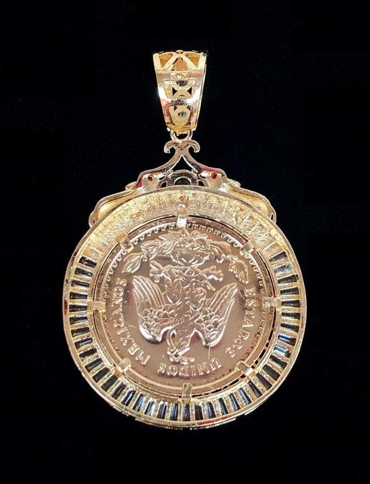 OLC 0022 -18K Gold Filled Oro Laminado CENTANARIO, COIN, NEW - KUANIA