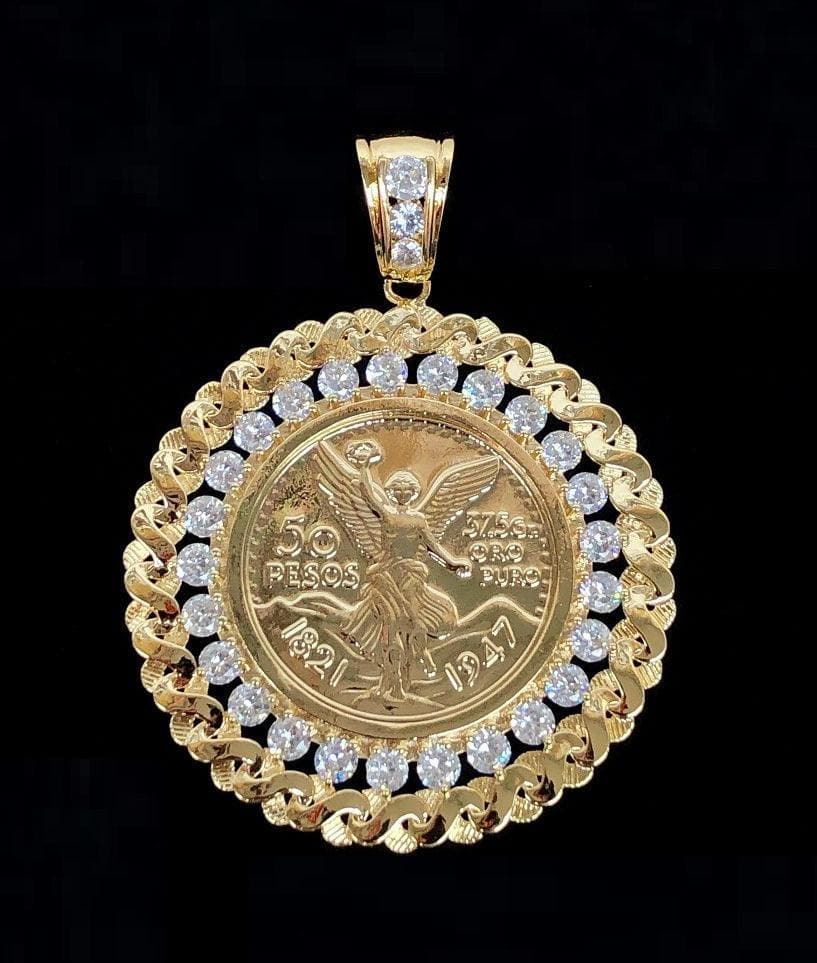 OLC 0024 -18K Gold Filled Oro Laminado CENTANARIO, NEW - KUANIA