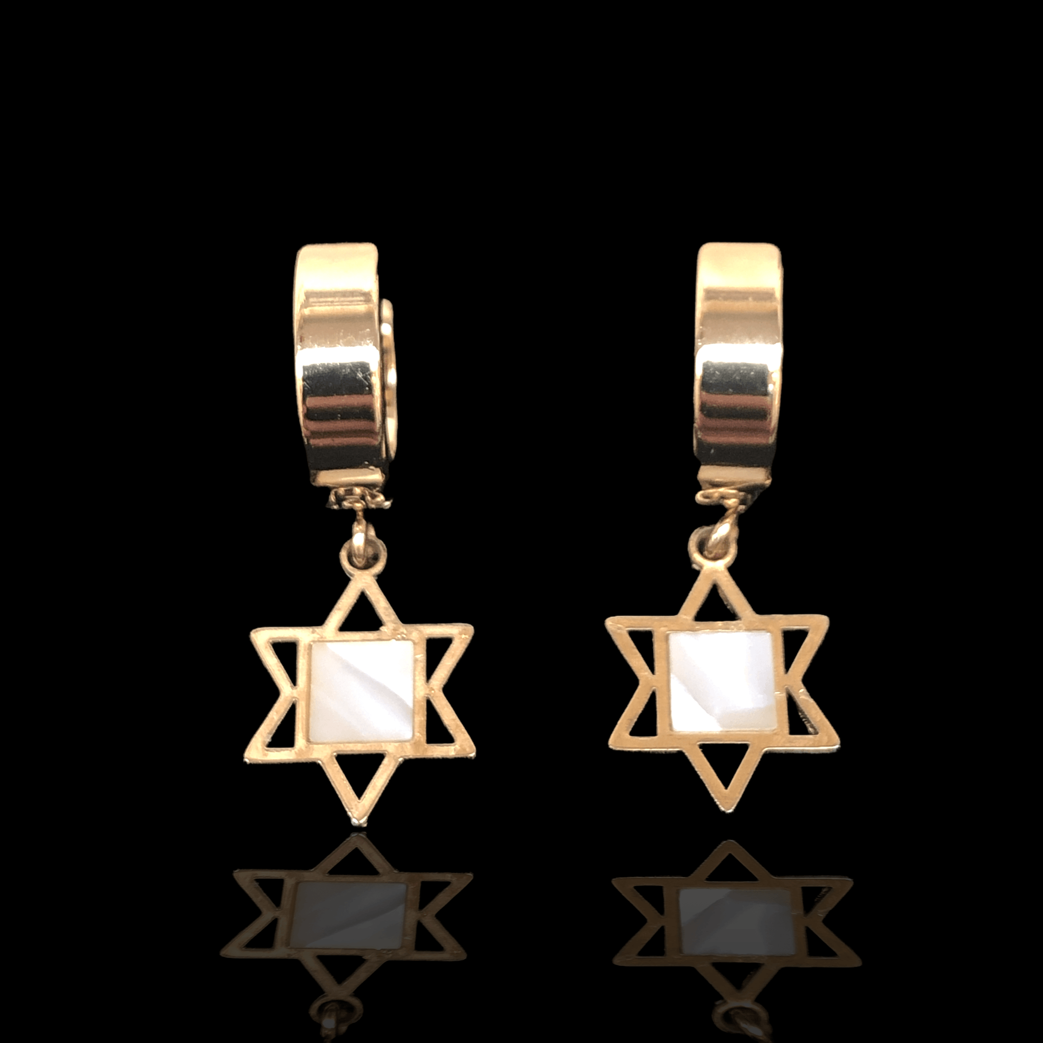 OLE 0265 -18K Gold Filled Oro Laminado EARRINGS, NEW - KUANIA