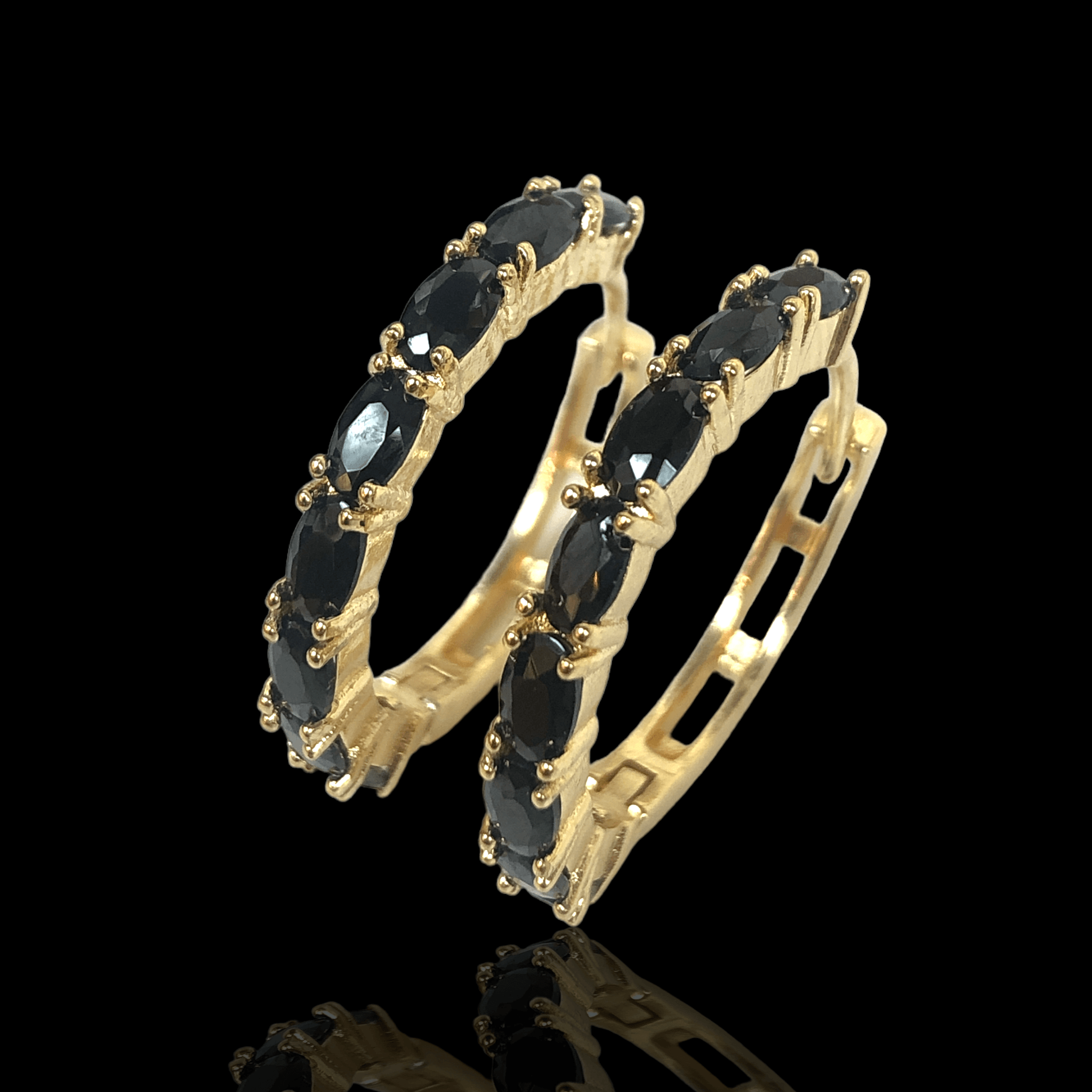 OLE 0300 -18K Gold Filled Oro Laminado EARRINGS - KUANIA