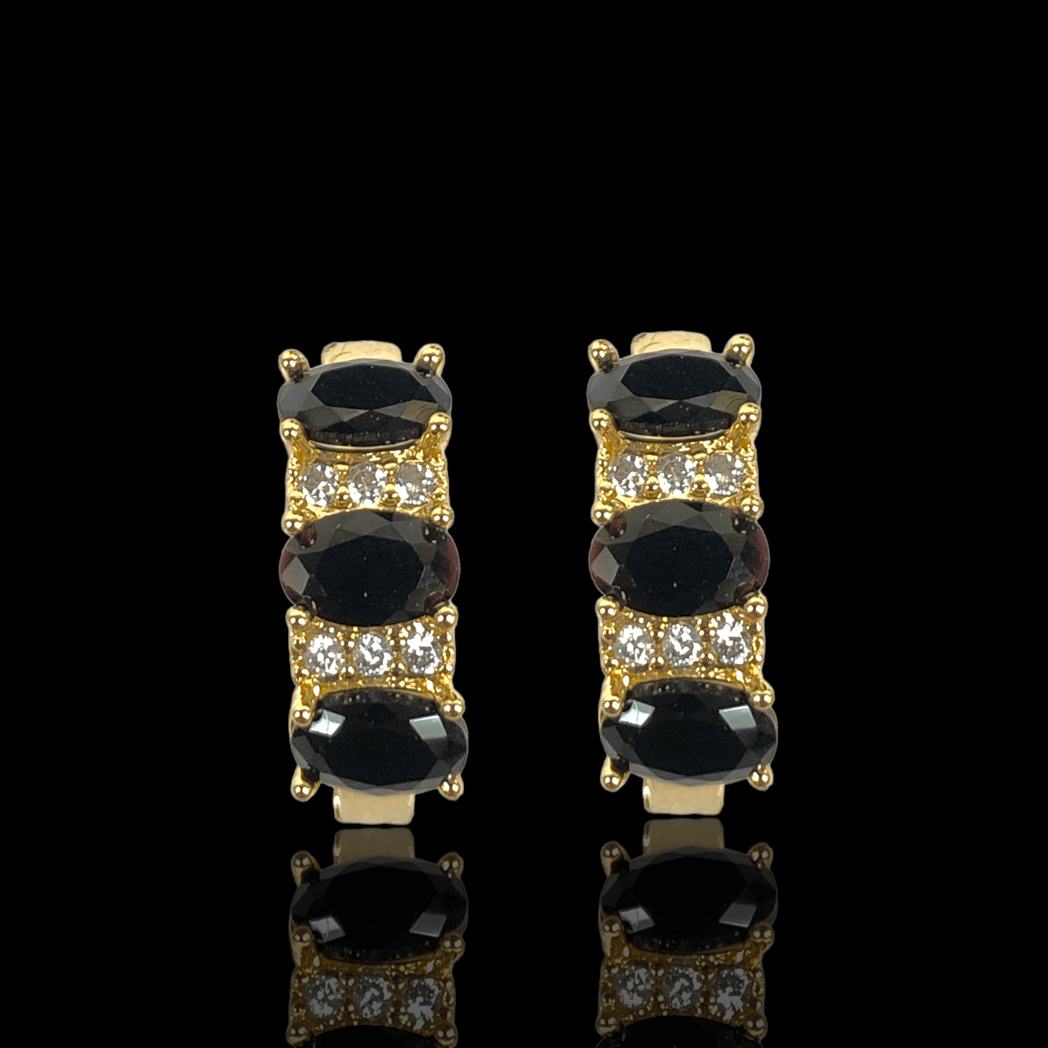 OLE 0318 -18K Gold Filled Oro Laminado EARRINGS - KUANIA