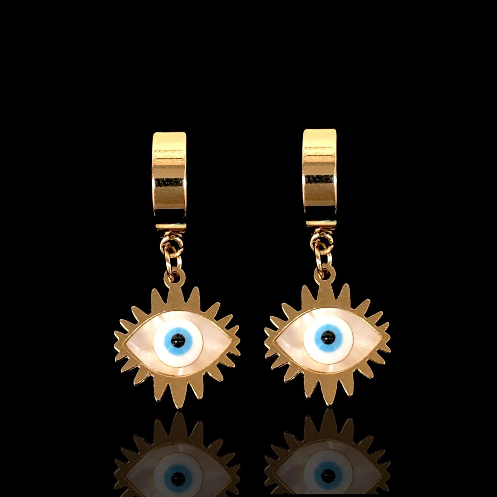 OLE 0368 -18K Gold Filled Oro Laminado EARRINGS - KUANIA