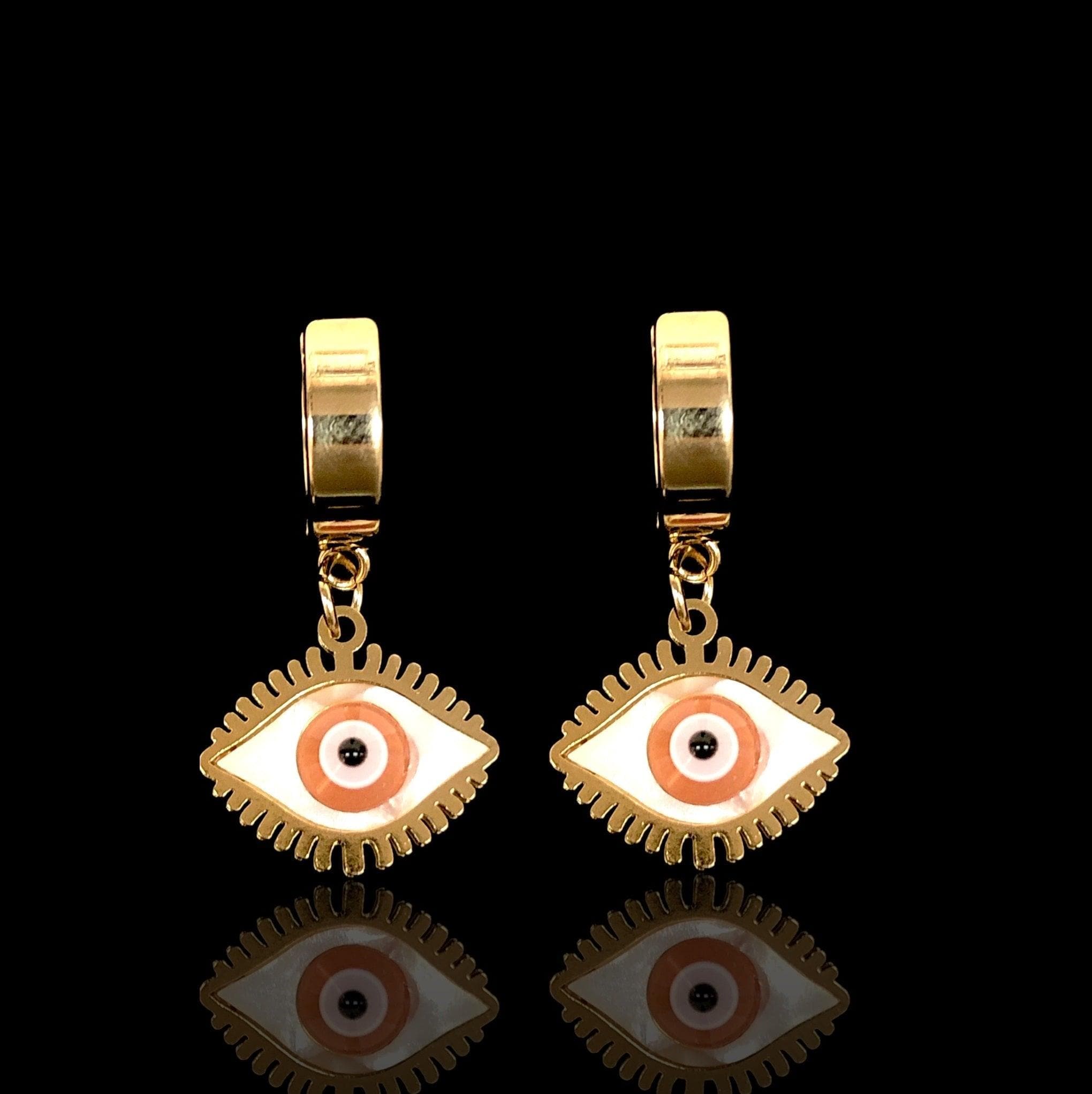 OLE 0370 -18K Gold Filled Oro Laminado EARRINGS - KUANIA