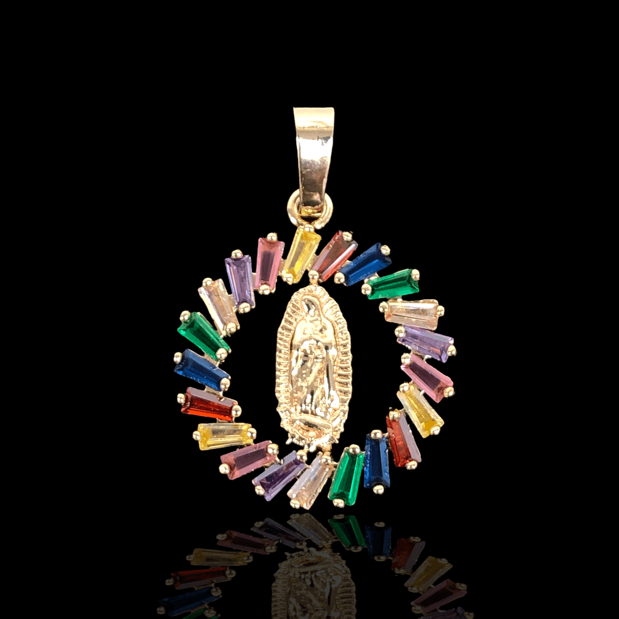 OLP 0001 -18K Gold Filled Oro Laminado NEW, PENDANT - KUANIA