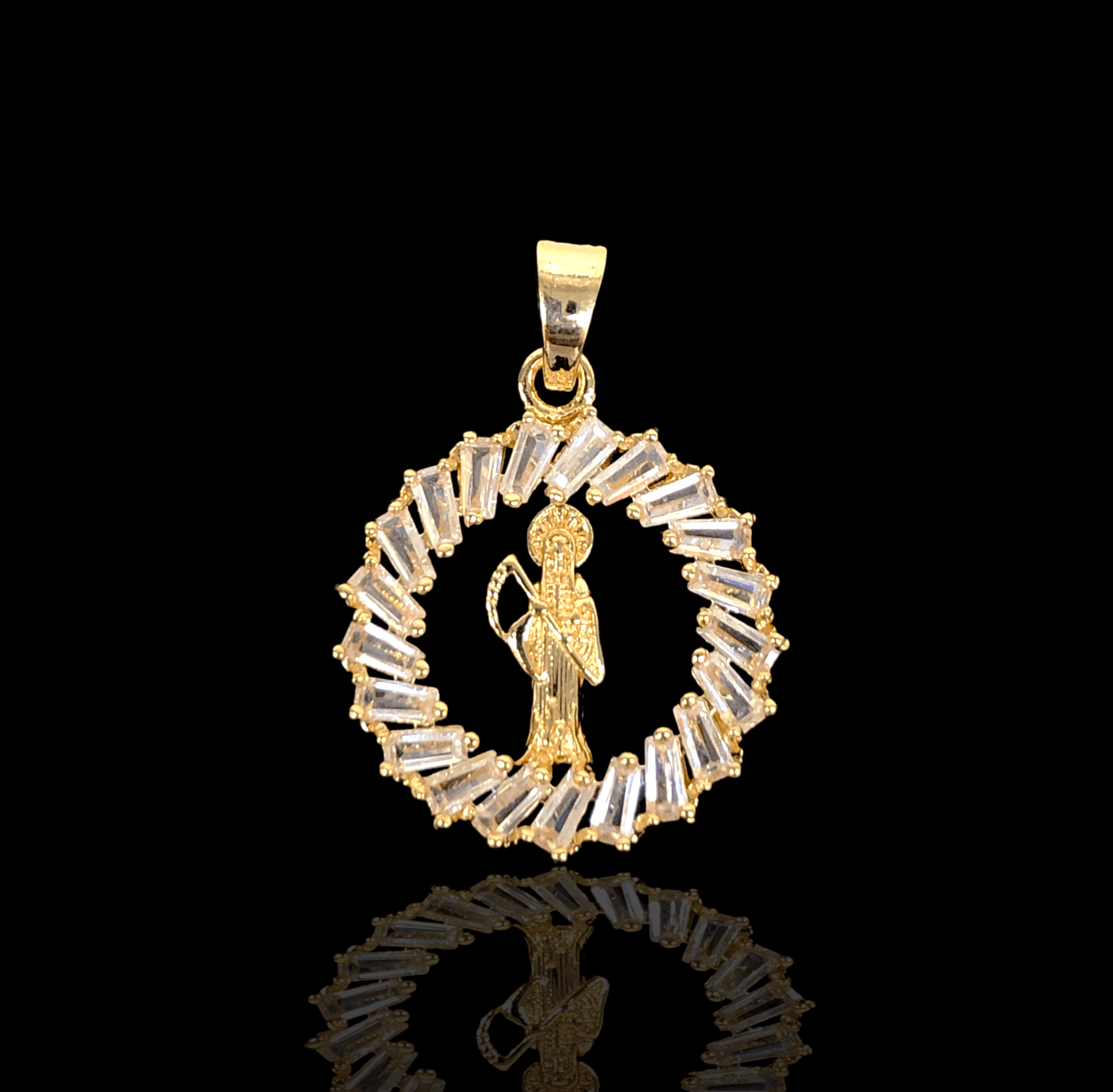 OLP 0012 -18K Gold Filled Oro Laminado NEW, PENDANT - KUANIA