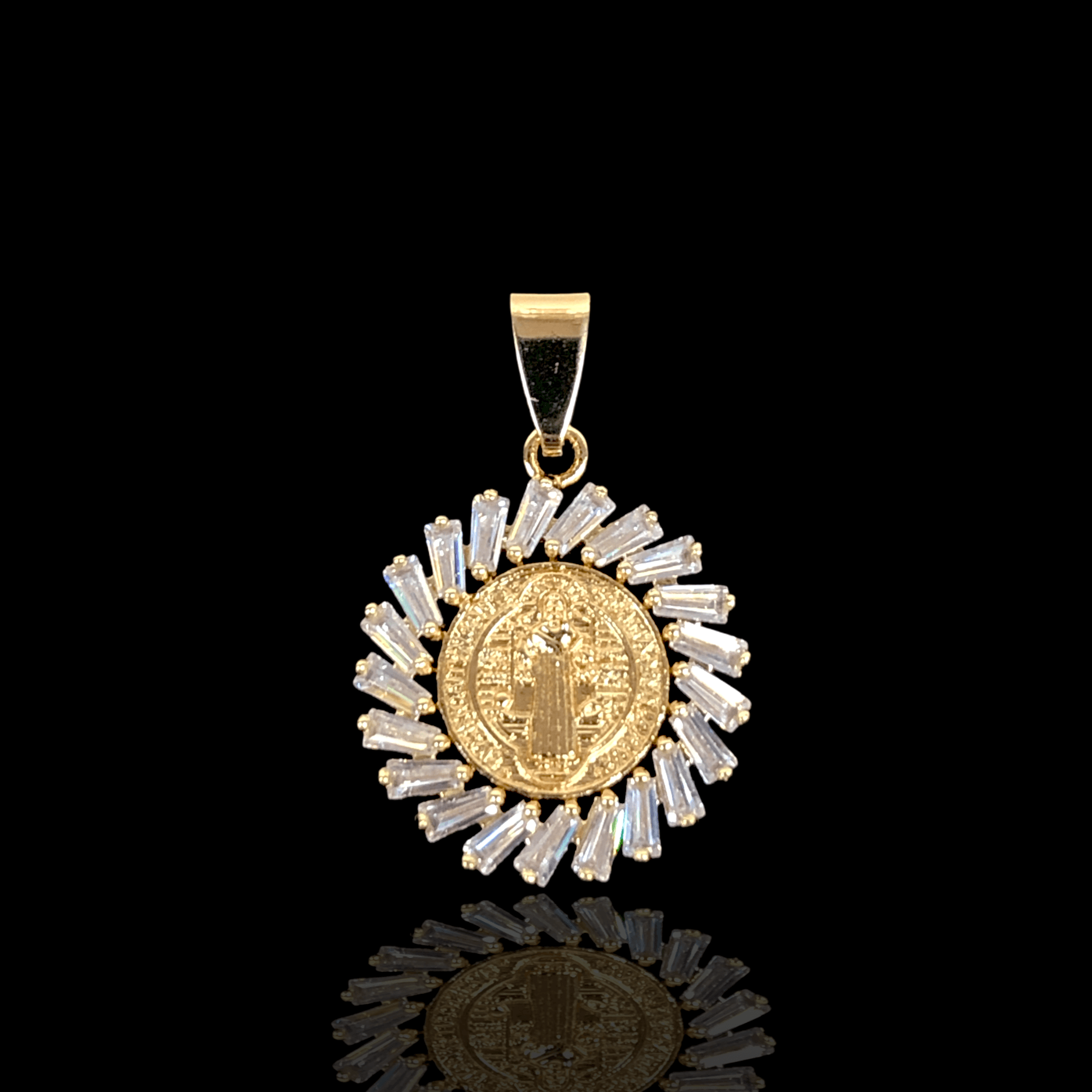 OLP 0028 -18K Gold Filled Oro Laminado NEW, PENDANT - KUANIA