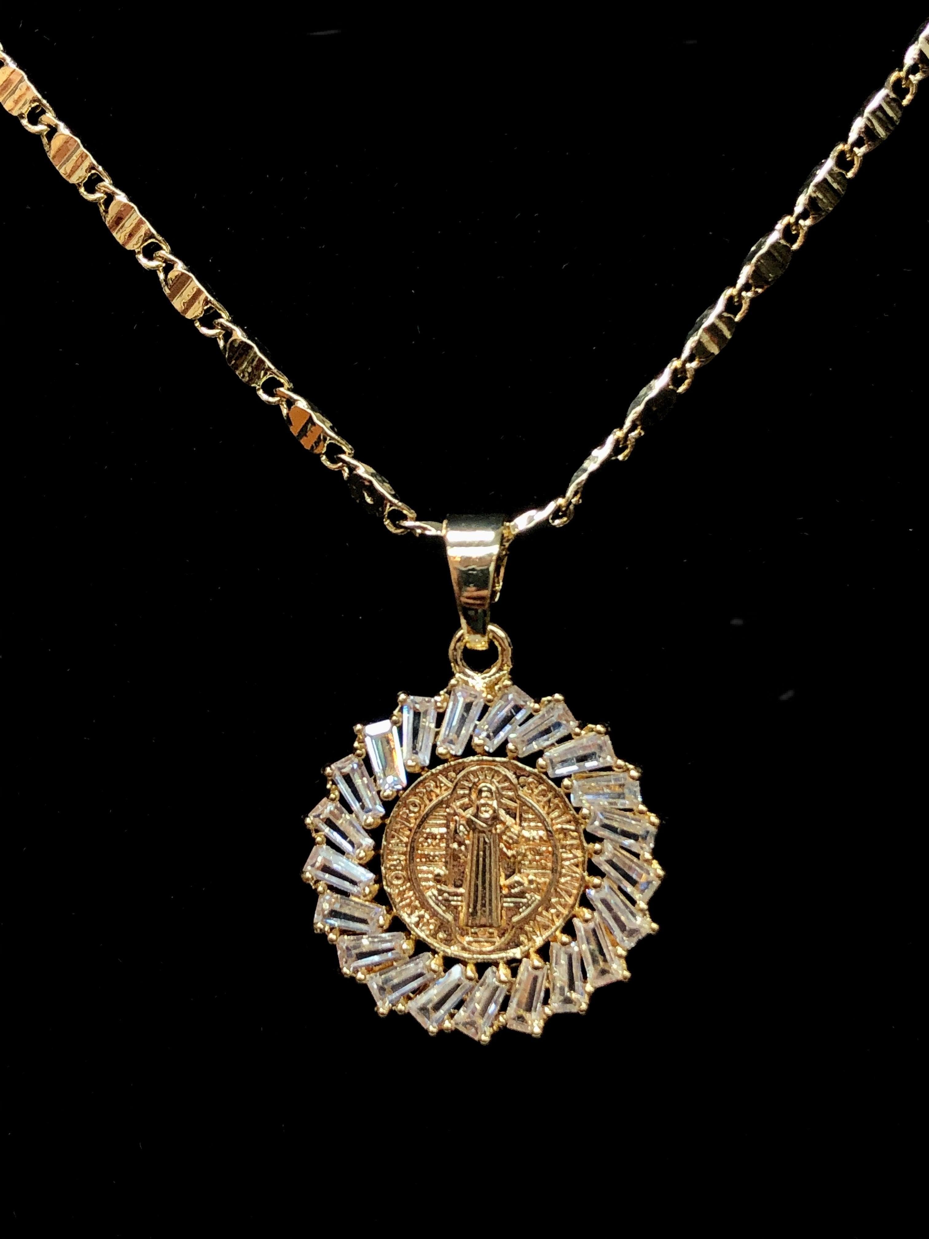OLP 0028 -18K Gold Filled Oro Laminado NEW, PENDANT - KUANIA