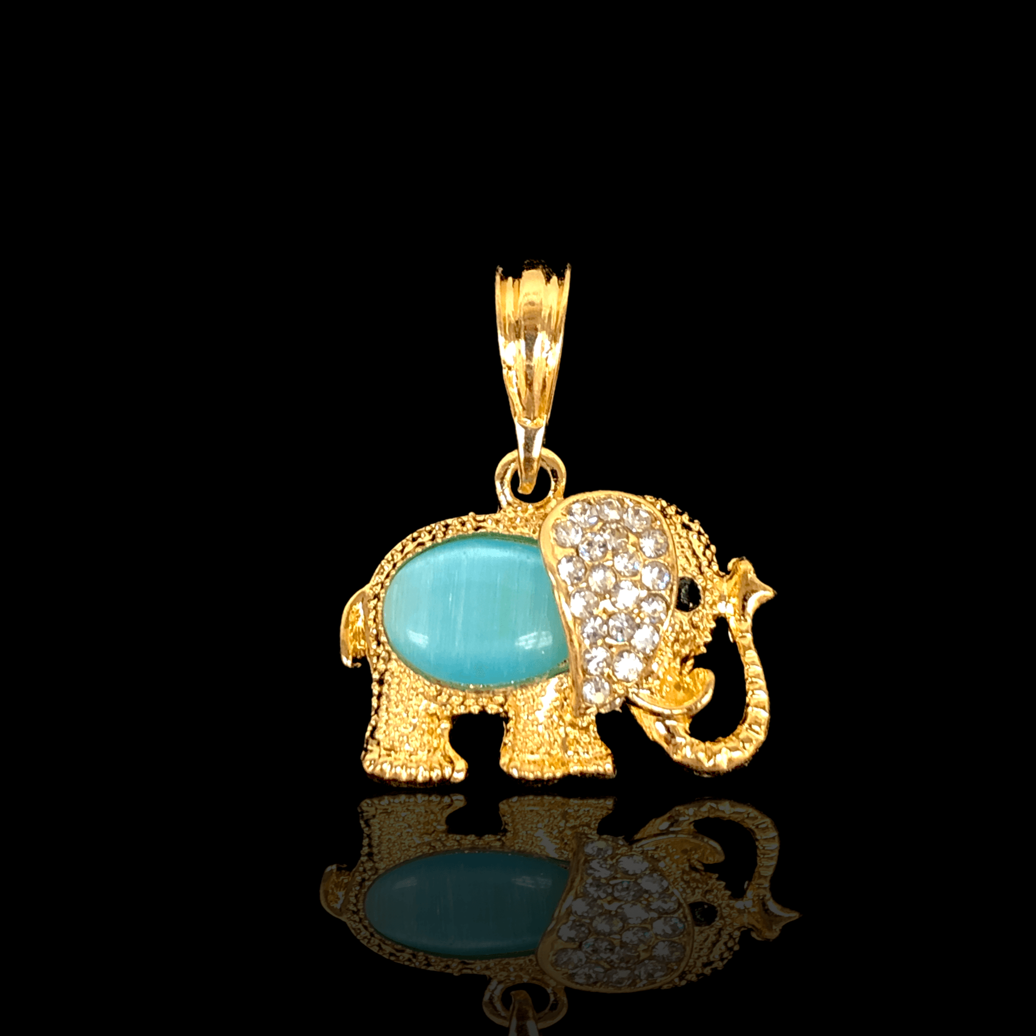 OLP 0048 -18K Gold Filled Oro Laminado NEW, PENDANT - KUANIA