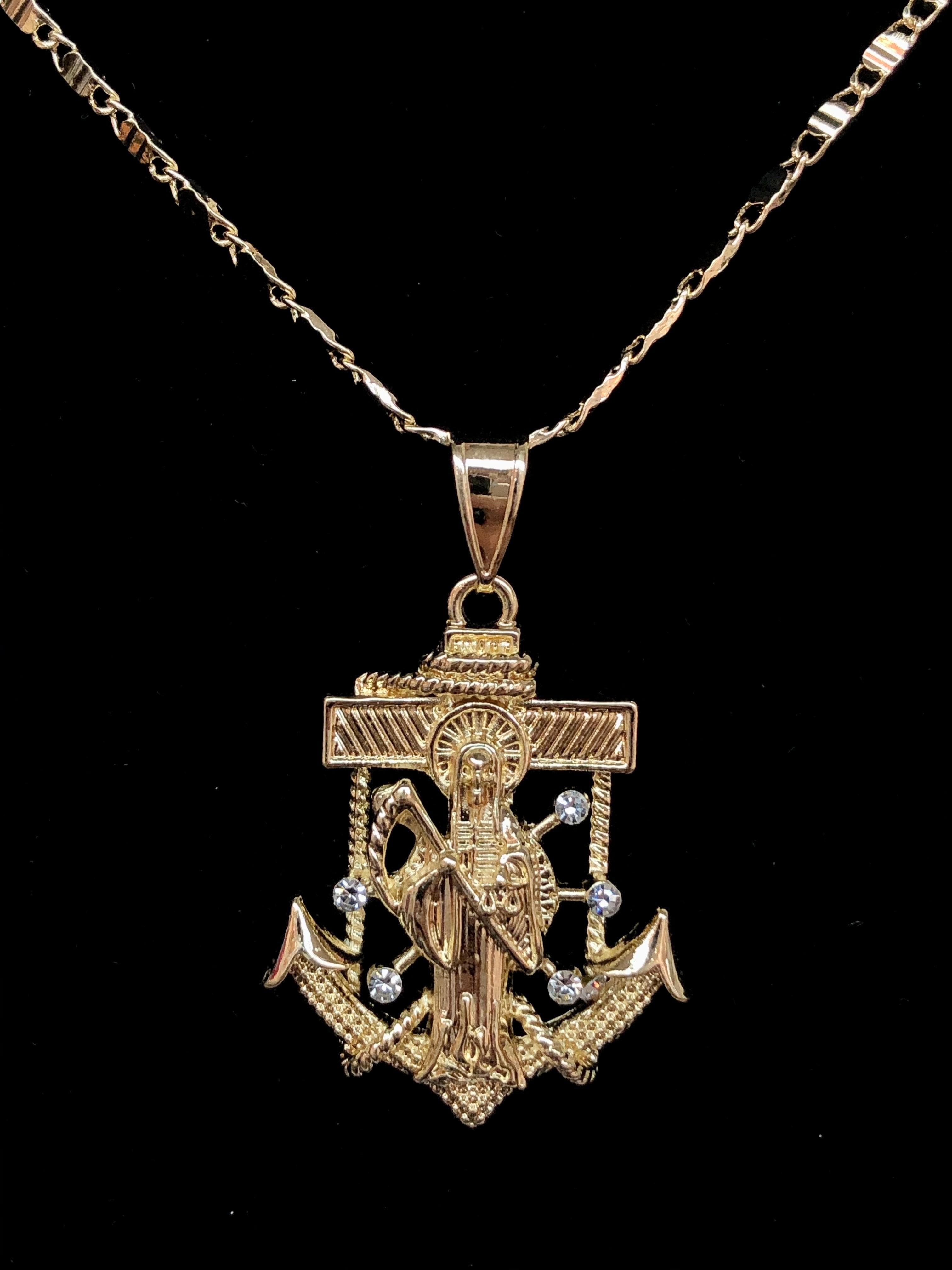 OLP 0050 -18K Gold Filled Oro Laminado NEW, PENDANT - KUANIA