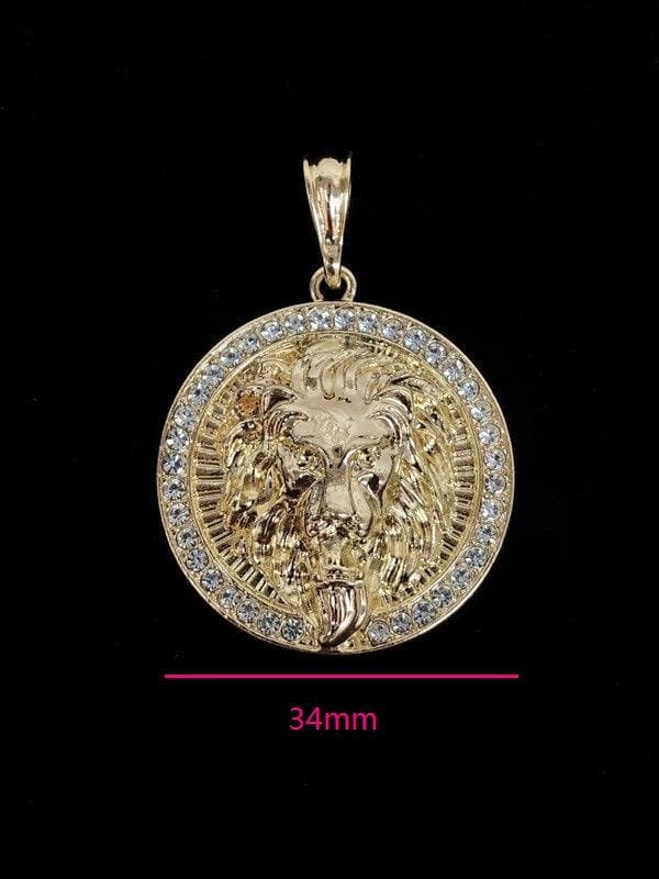 OLP 0165 -18K Gold Filled Oro Laminado NEW, PENDANT - KUANIA