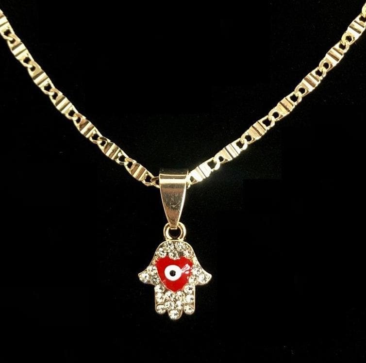 OLP 0182 -18K Gold Filled Oro Laminado NEW, PENDANT - KUANIA