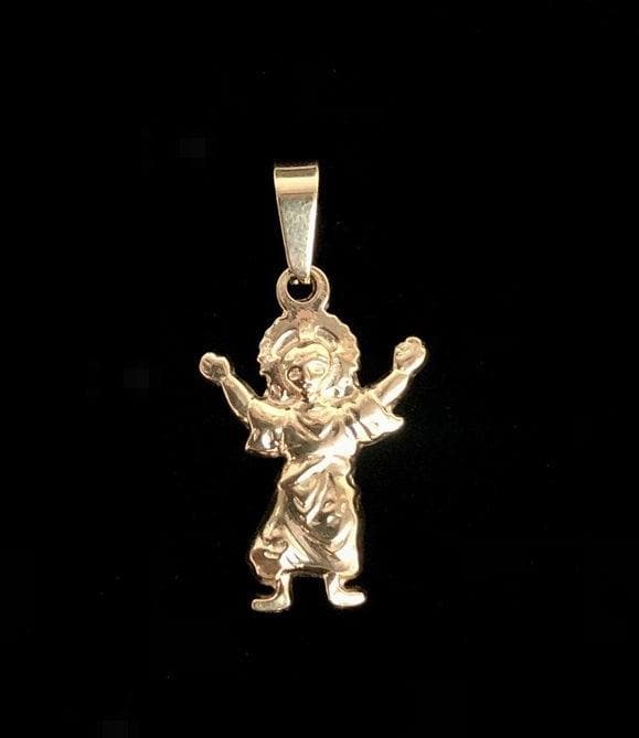OLP 0185 -18K Gold Filled Oro Laminado NEW, PENDANT, STAINLESS STEEL - KUANIA