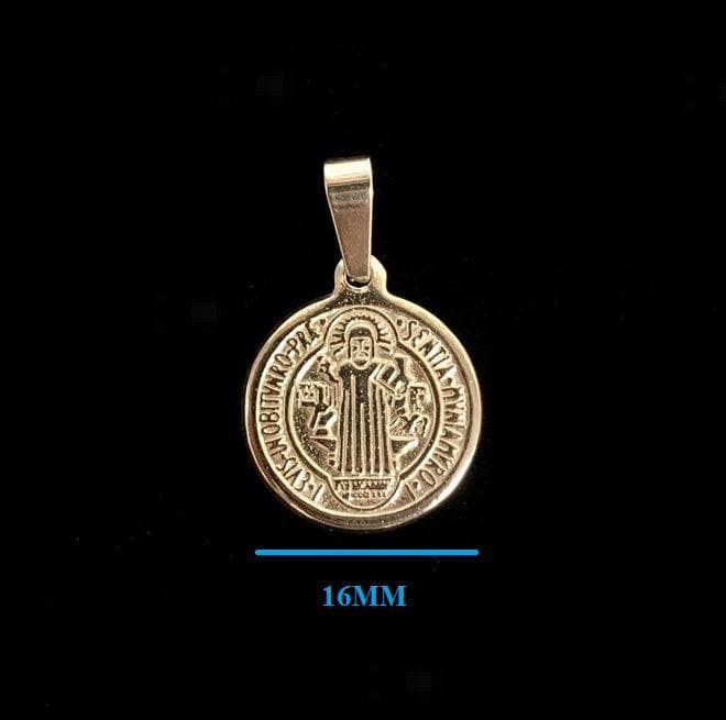 OLP 0194 -18K Gold Filled Oro Laminado NEW, PENDANT, STAINLESS STEEL - KUANIA