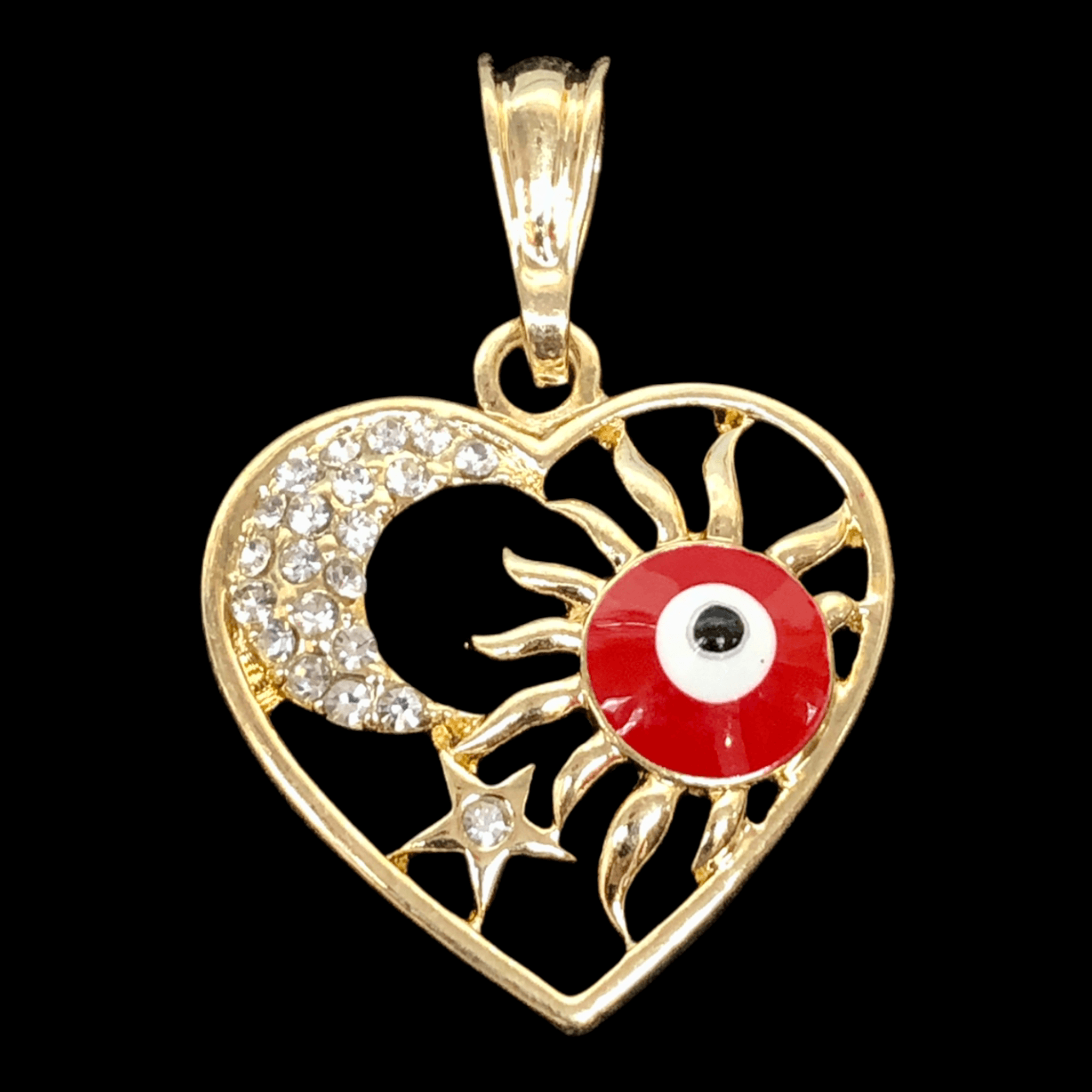 OLP 0220 -18K Gold Filled Oro Laminado NEW, PENDANT - KUANIA