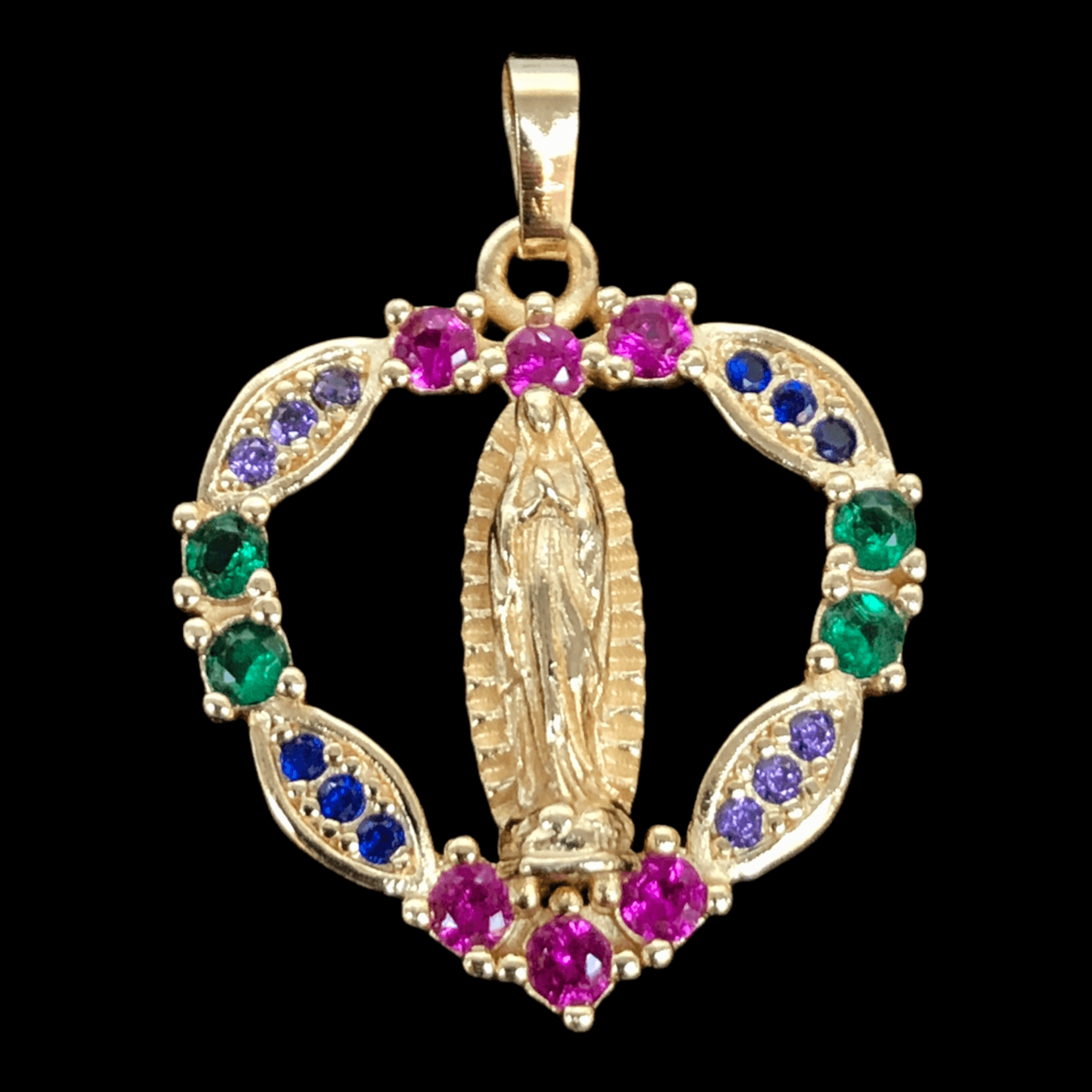 OLP 0226 -18K Gold Filled Oro Laminado NEW, PENDANT - KUANIA