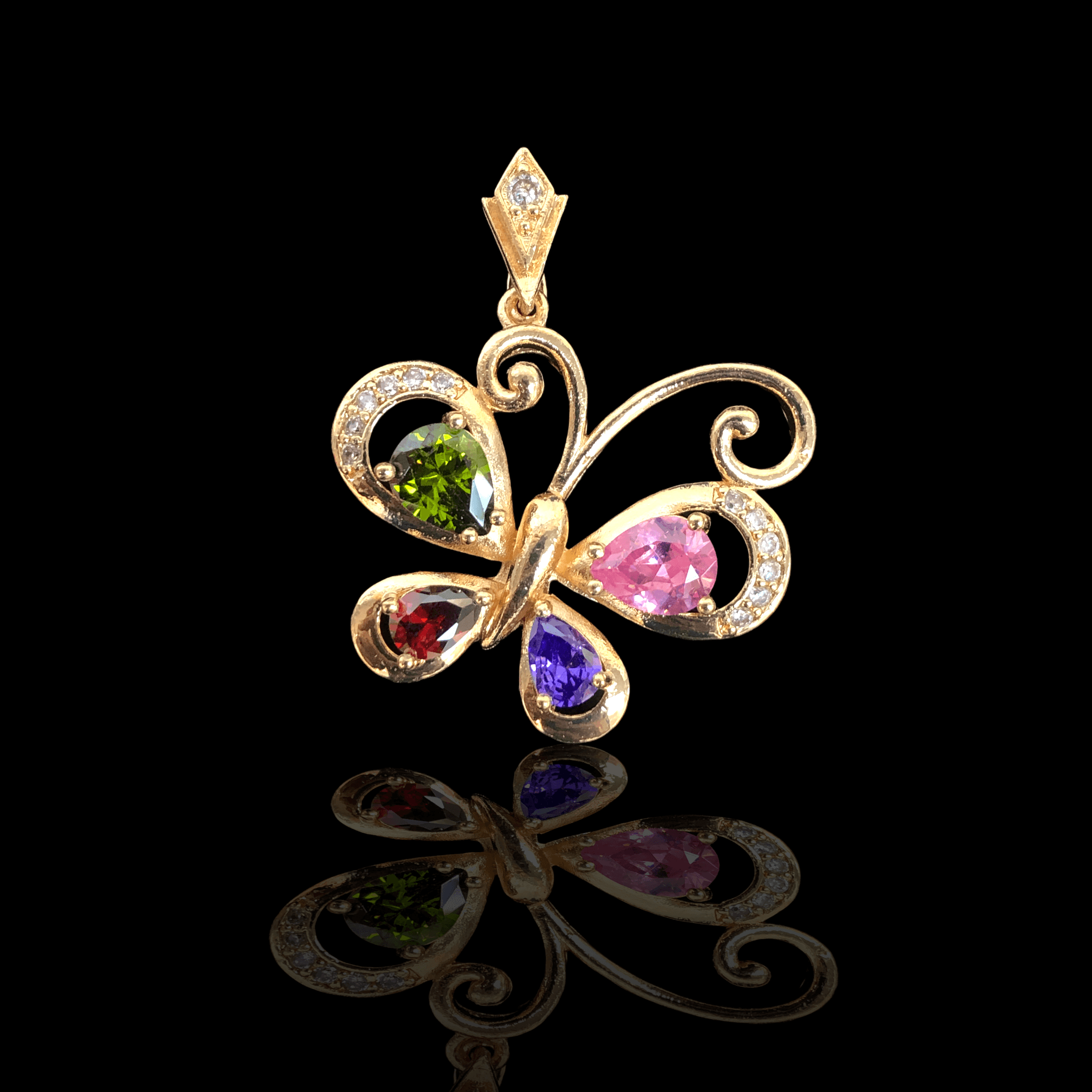 OLP 0239 -18K Gold Filled Oro Laminado NEW, PENDANT - KUANIA