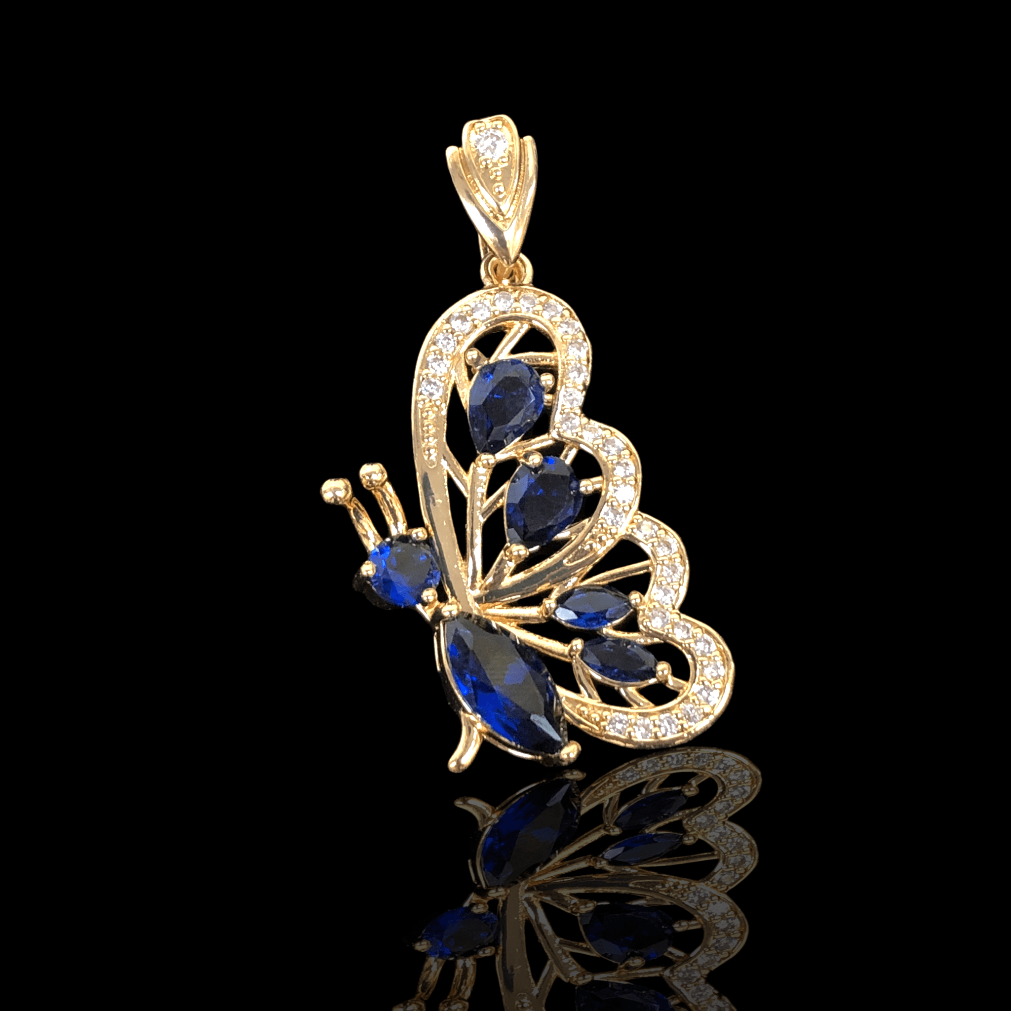 OLP 0240 -18K Gold Filled Oro Laminado - KUANIA