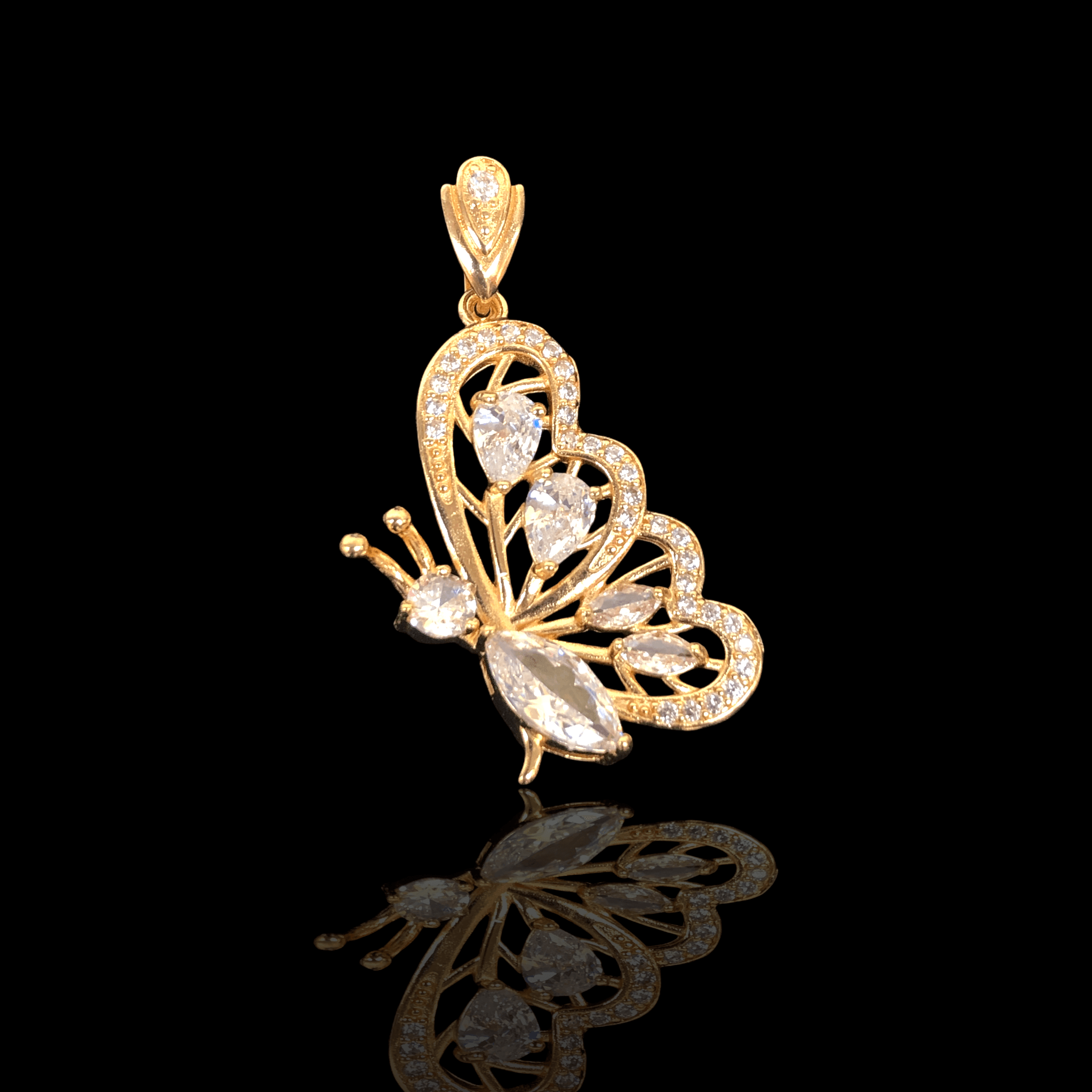 OLP 0240 -18K Gold Filled Oro Laminado - KUANIA