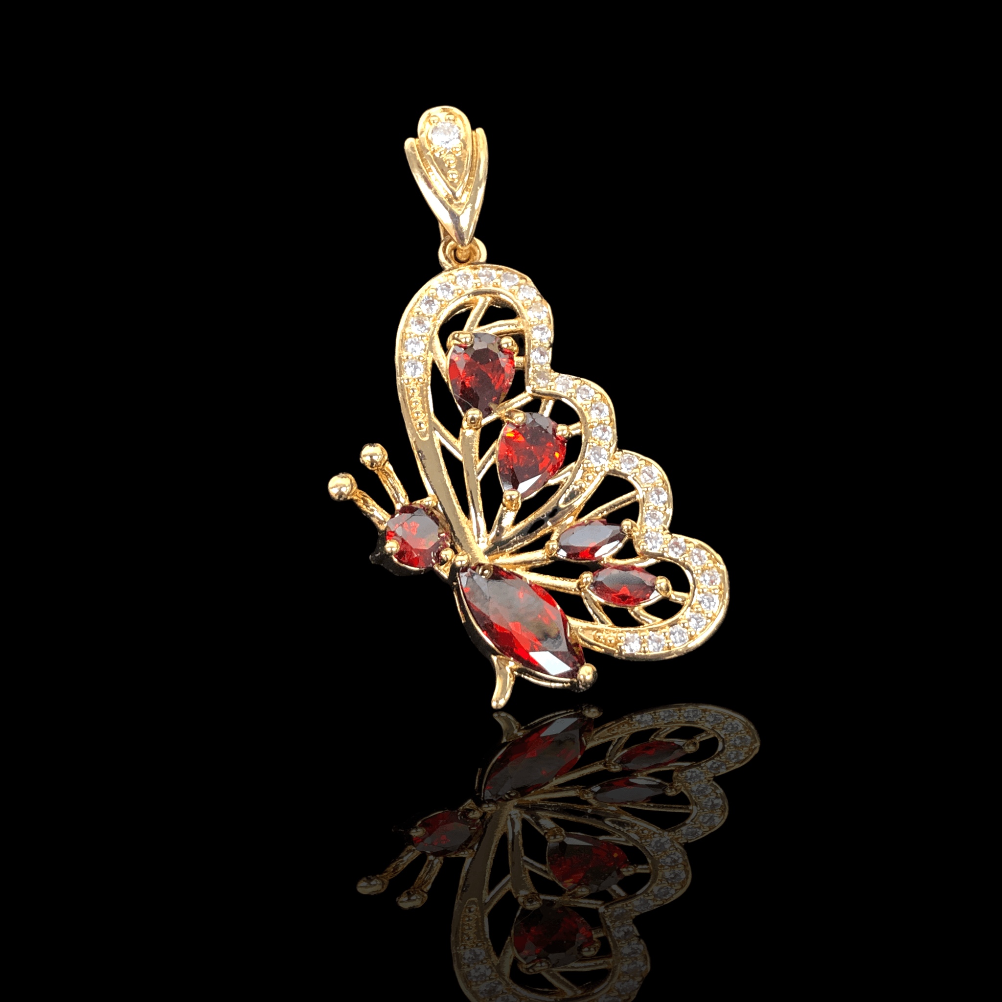 OLP 0240 -18K Gold Filled Oro Laminado - KUANIA
